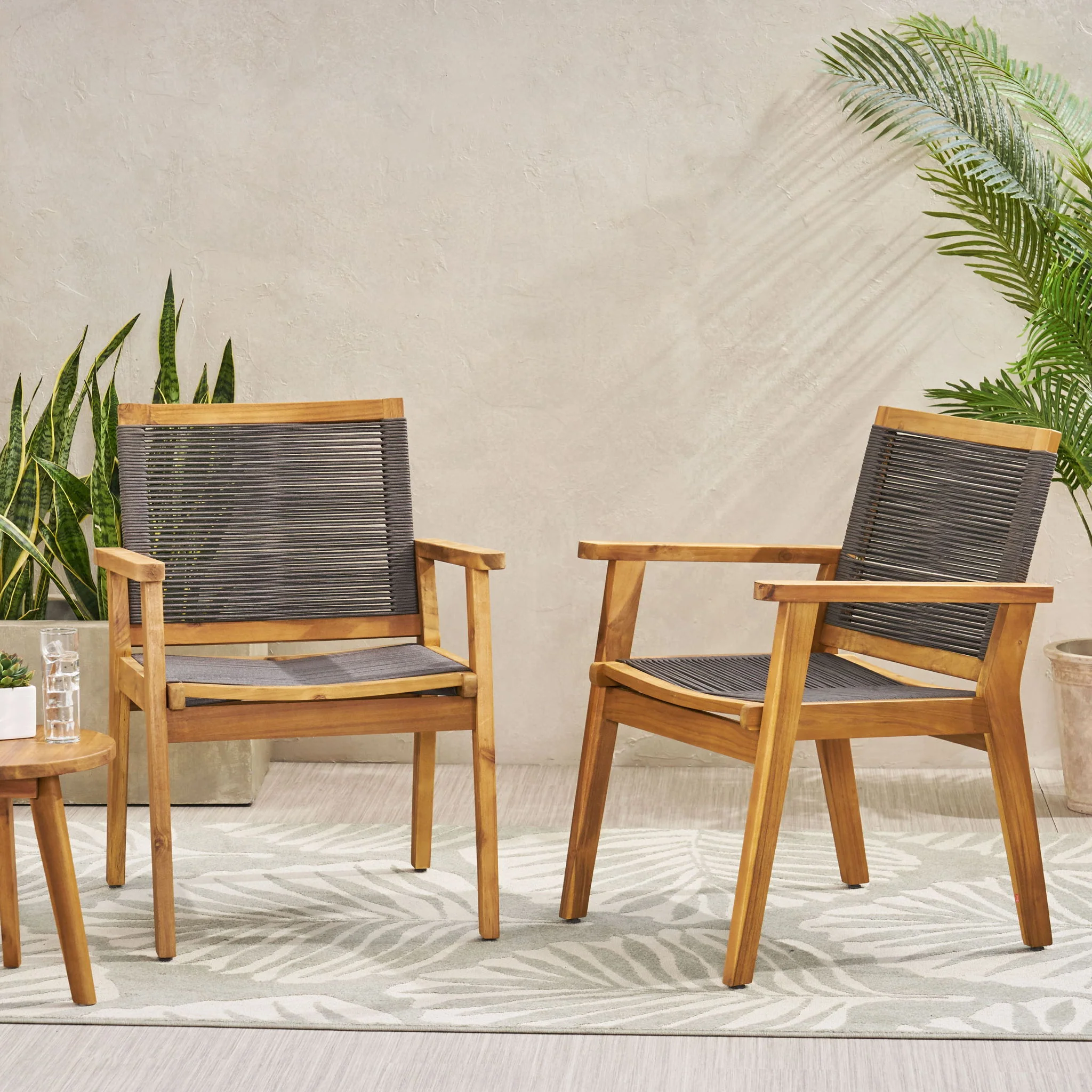 Outdoor Rope Dining Chair (Set of 2) - Image 16