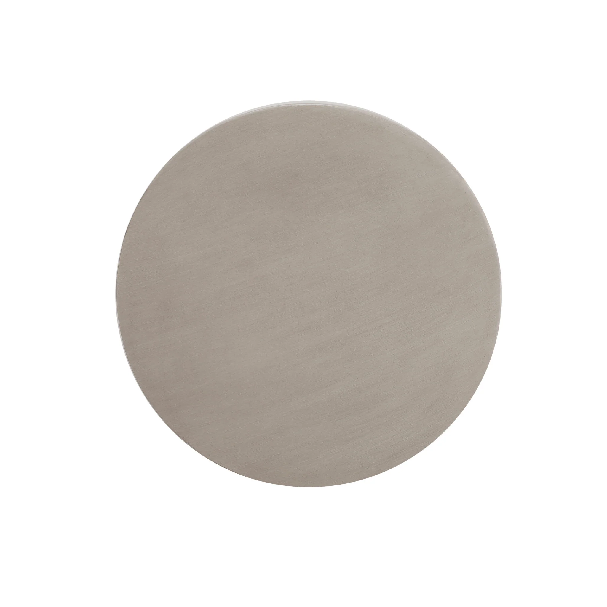 Outdoor Round With U Shape Side Table - Light Gray - Image 2