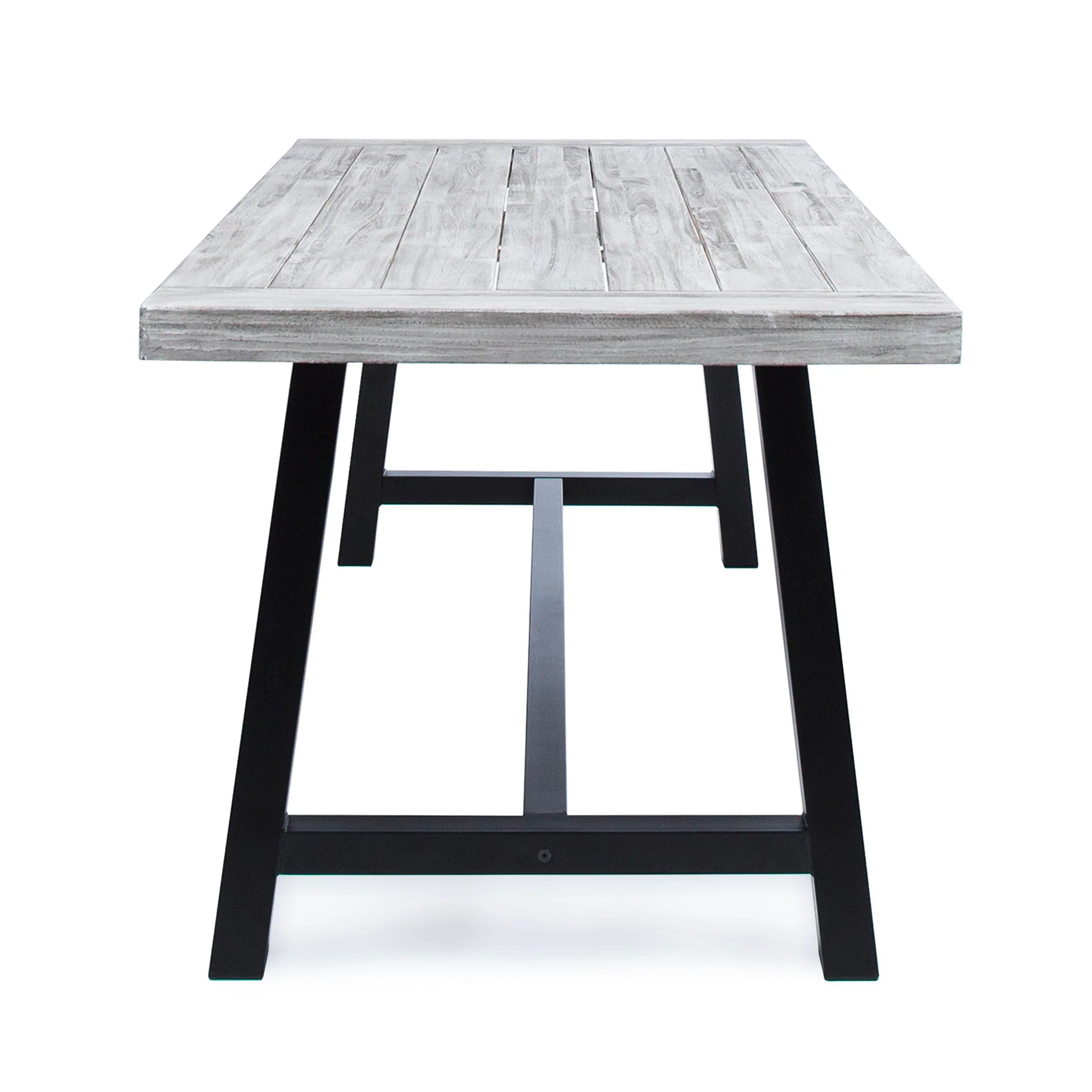 Outdoor Sandblast Finish Acacia Wood Dining Table - Image 5