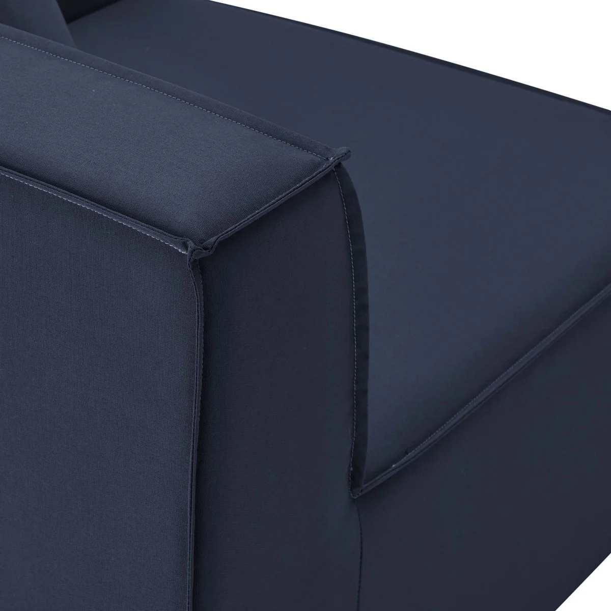 Outdoor Upholstered Aluminum Loveseat and Ottoman Set for Patio and Deck - Image 15