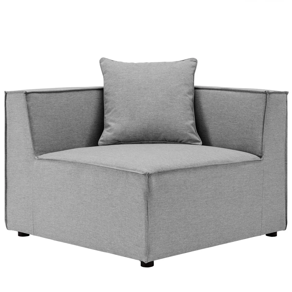 Outdoor Upholstered Aluminum Loveseat and Ottoman Set for Patio and Deck - Image 21