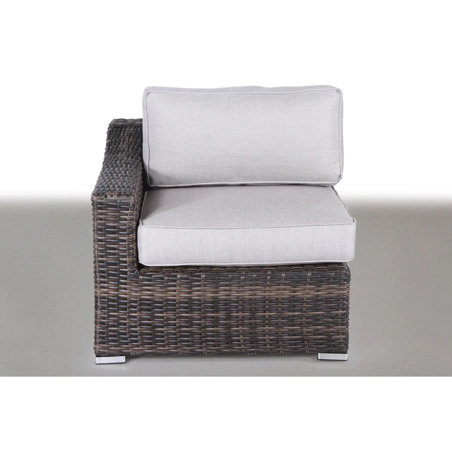 Outdoor Wicker Conversation Set With Cushions, All Weather - Image 17