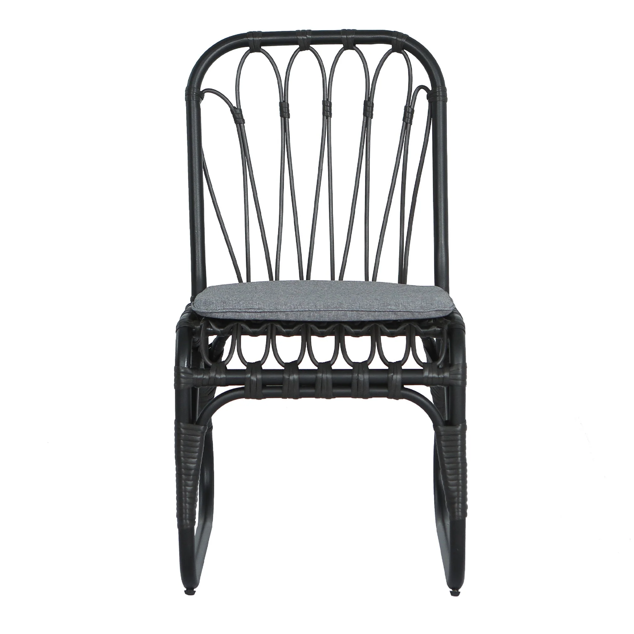 Outdoor Wicker Dining Chairs With Washable Cushion (Set of 2) - Image 16