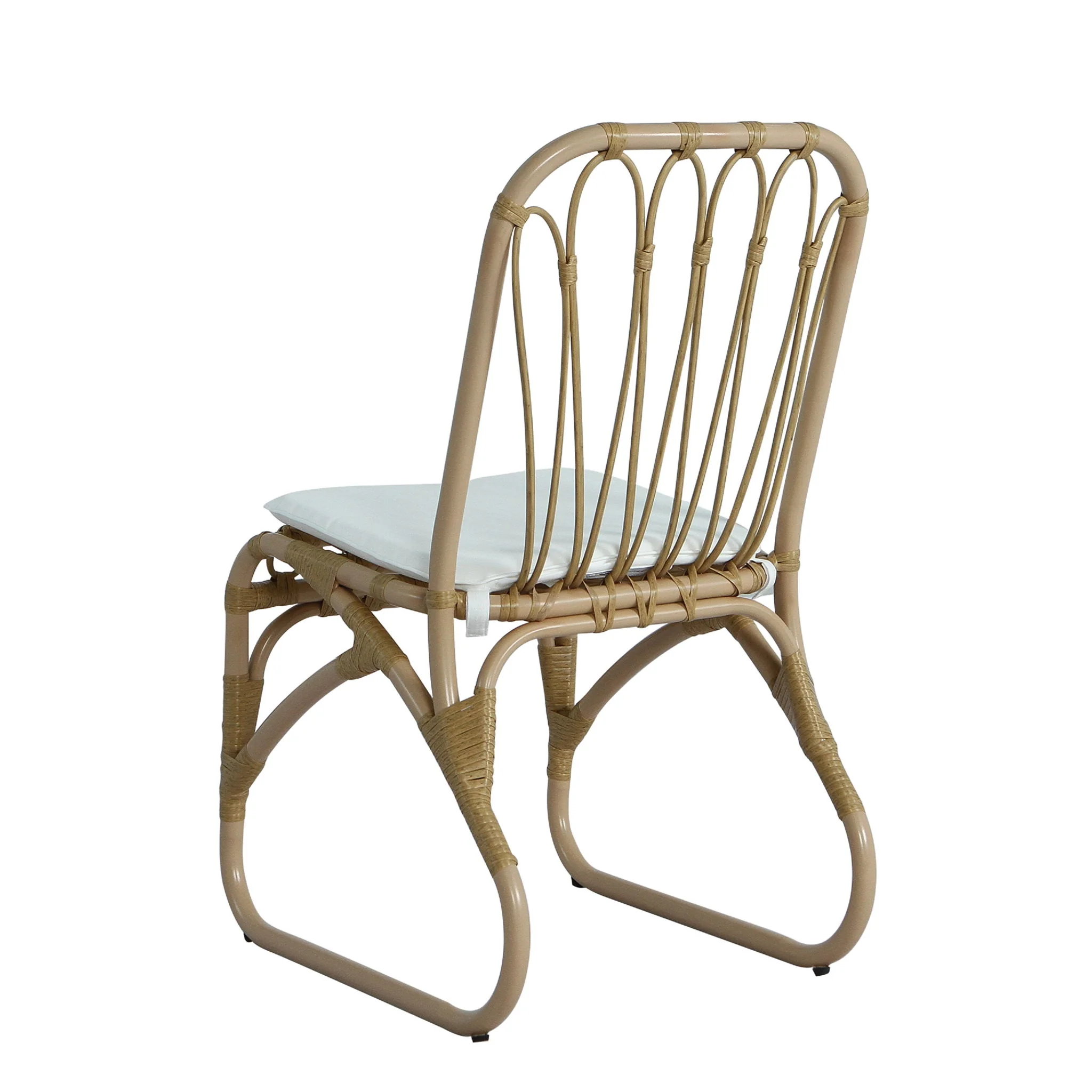 Outdoor Wicker Dining Chairs With Washable Cushion (Set of 2) - Image 4
