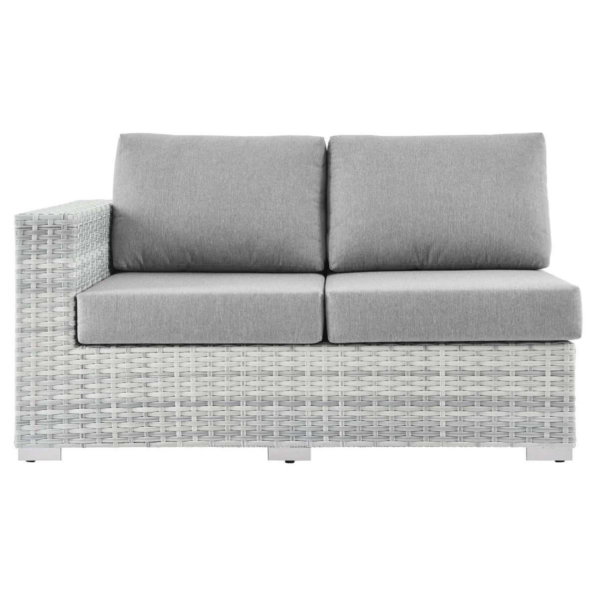 Outdoor Wicker Loveseat - Contemporary Weather-Resistant Two-Seater with Cushions - Image 14