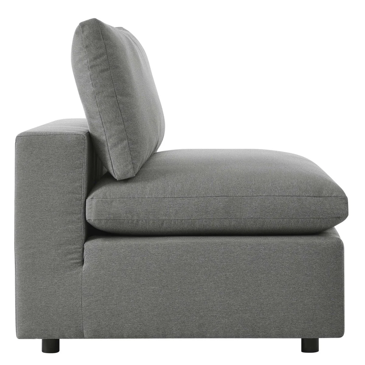 Overstuffed Outdoor Patio Sofa with Overstuffed Cushions and Aluminum Frame - Image 16