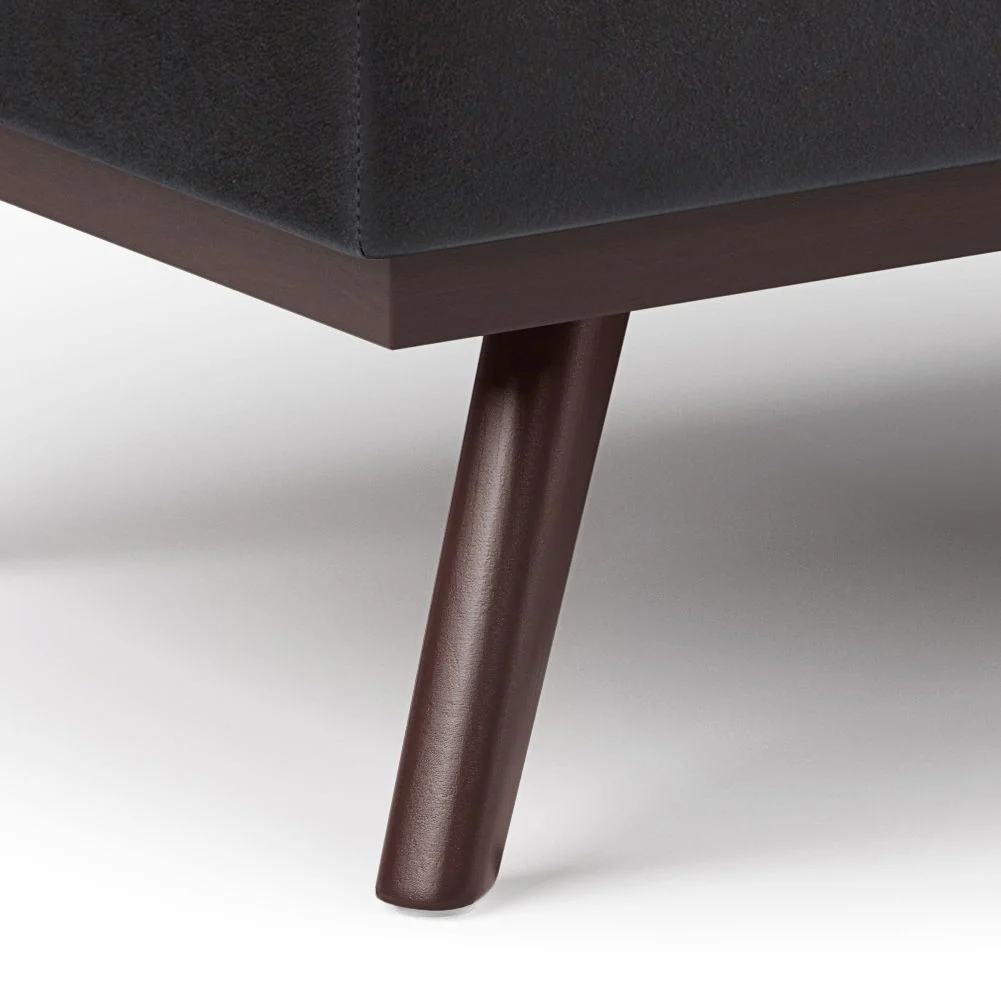 Owen - Lift Top Large Coffee Table Storage Ottoman, Mid Century Style - Image 8