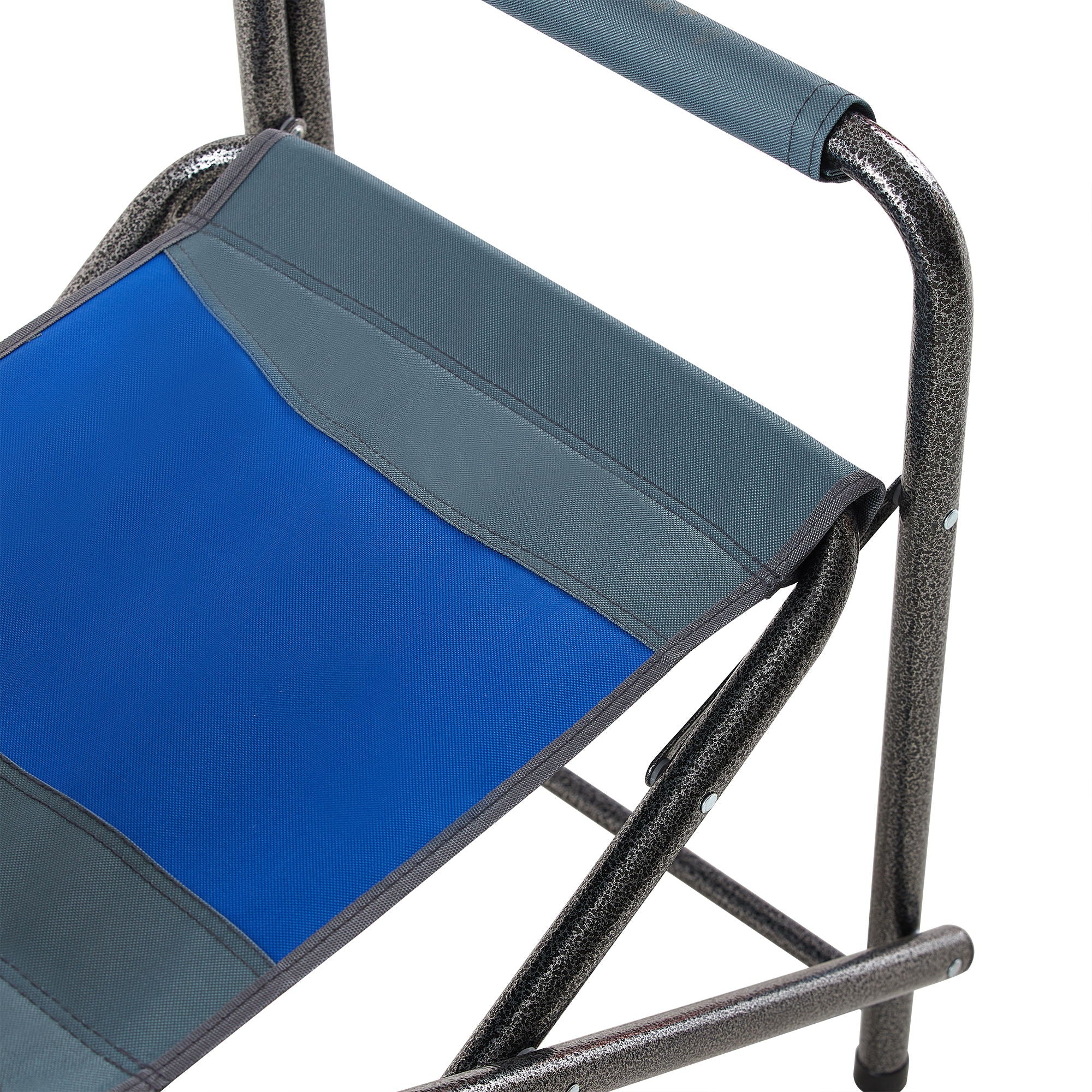 Padded Folding Outdoor Chair With Storage Pockets, Lightweight Oversized Directors Chair For Indoor, Outdoor Camping, Picnics And Fishing - Image 11