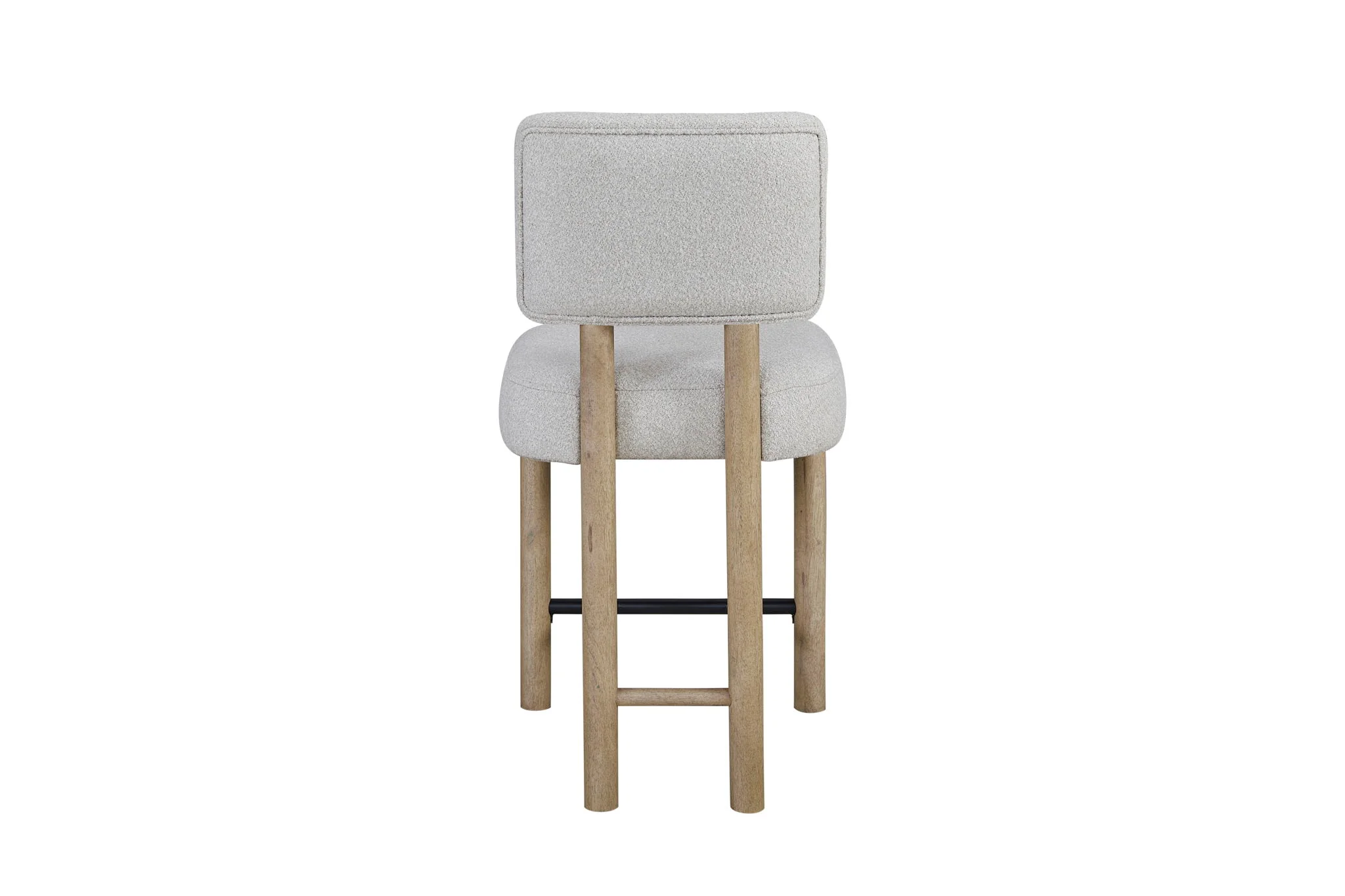 Pagosa - Upholstered Counter Height Stool (Set of 2) - English Knotty Oak / Gray - Image 2