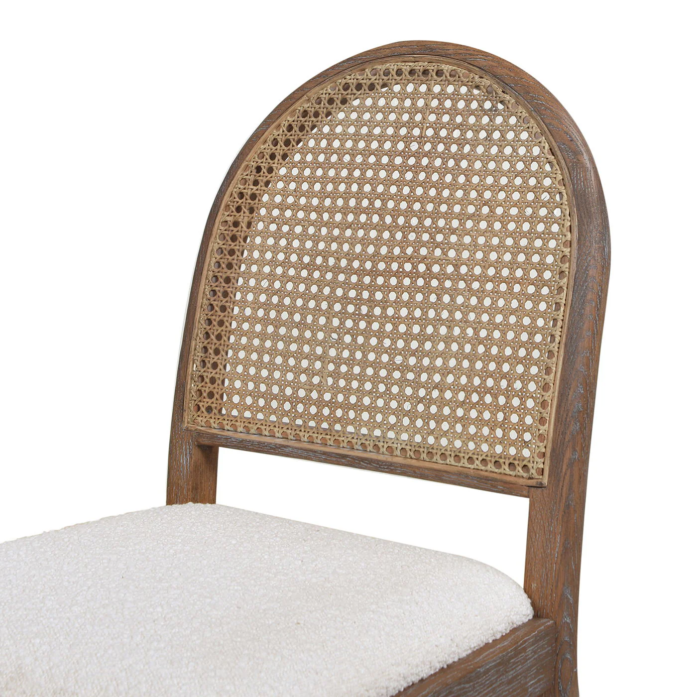 Panama - Curved Cane Side Dining Chair (Set of 2) - Image 3