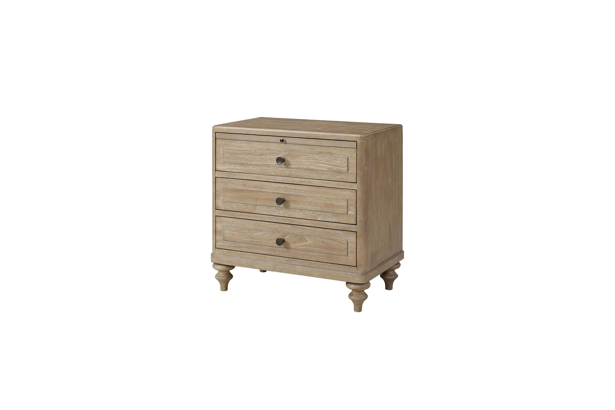 Panel Bedroom Set With 3 Drawer Nightstand, Casual Dresser, Cane Mirror, 3 Drawer Cane Front Chest And Bench - Image 8