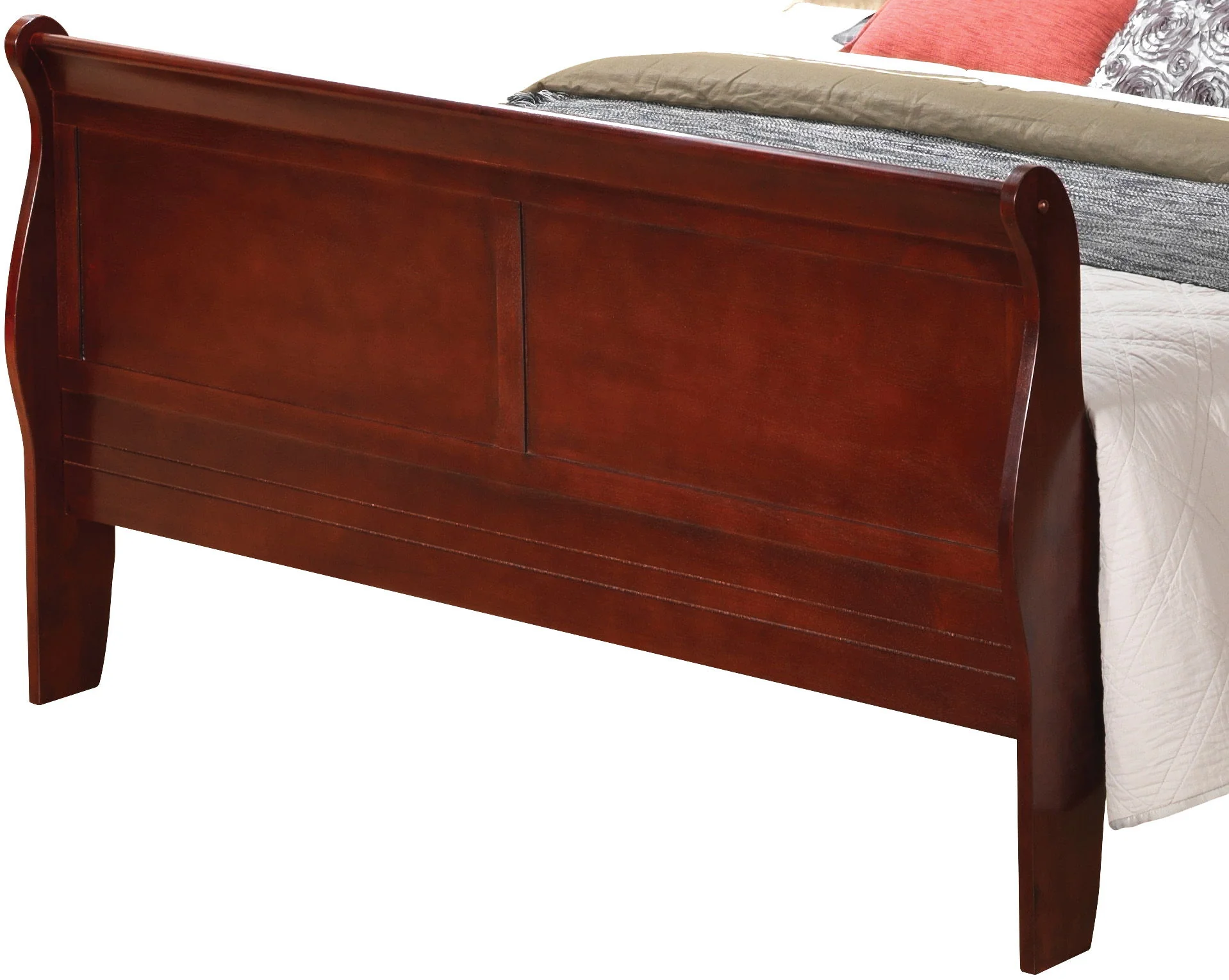 Panel Sleigh Bed - Image 47