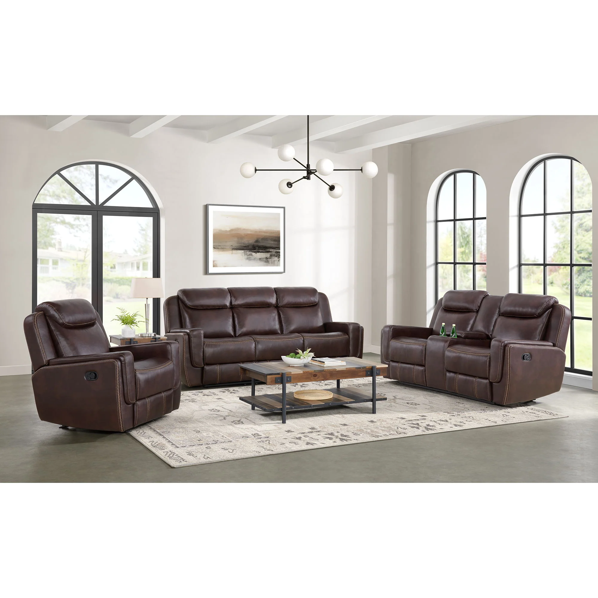 Panther - Glider Motion Recliner - Neono Brown - Image 6