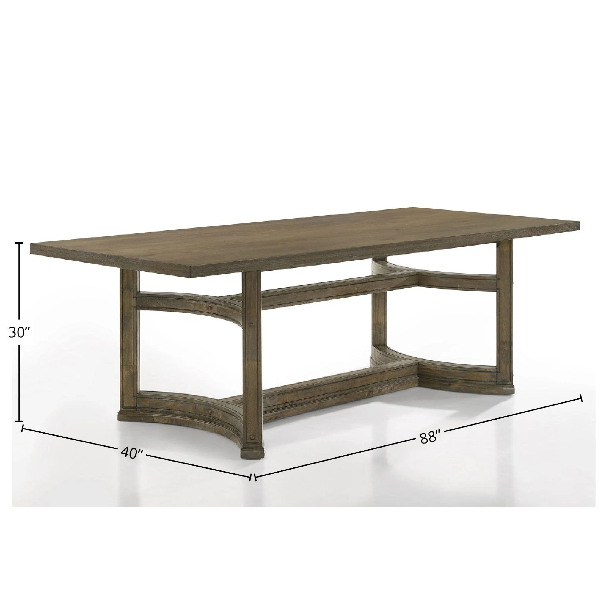 Parfield - Weathered Dining Table - Oak - Image 6