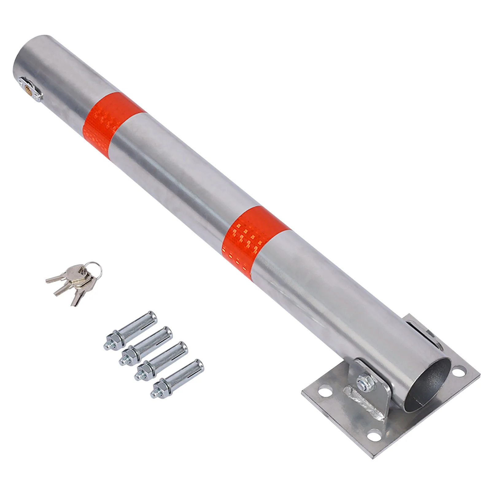 Parking Bollard Pole Barrier With Lock For Car Parking Protection - Image 14