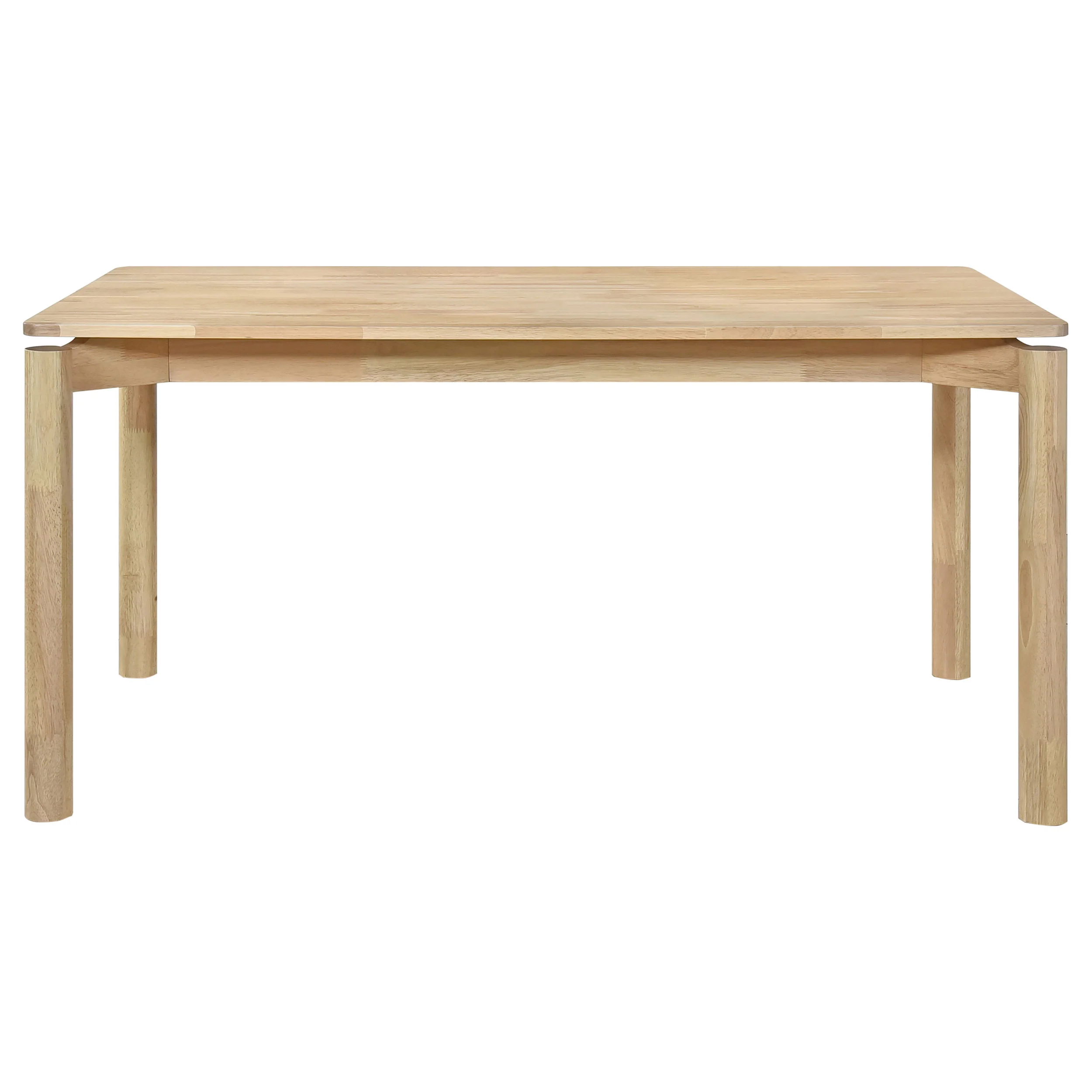 Parkridge 5-Piece 59-Inch White Washed Wood Dining Set - Image 2