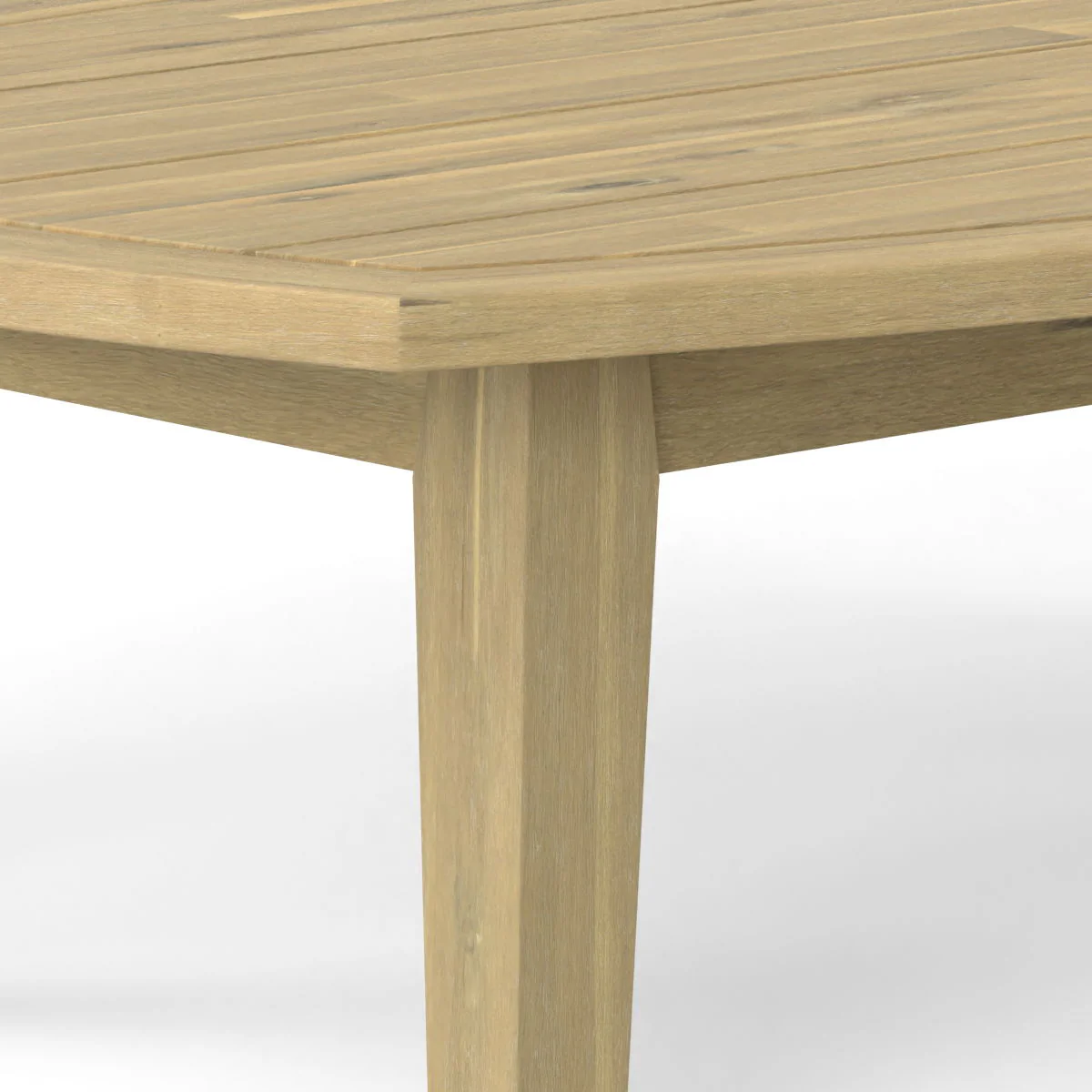 Parkside - Outdoor Coffee Table - Light Teak - Image 7