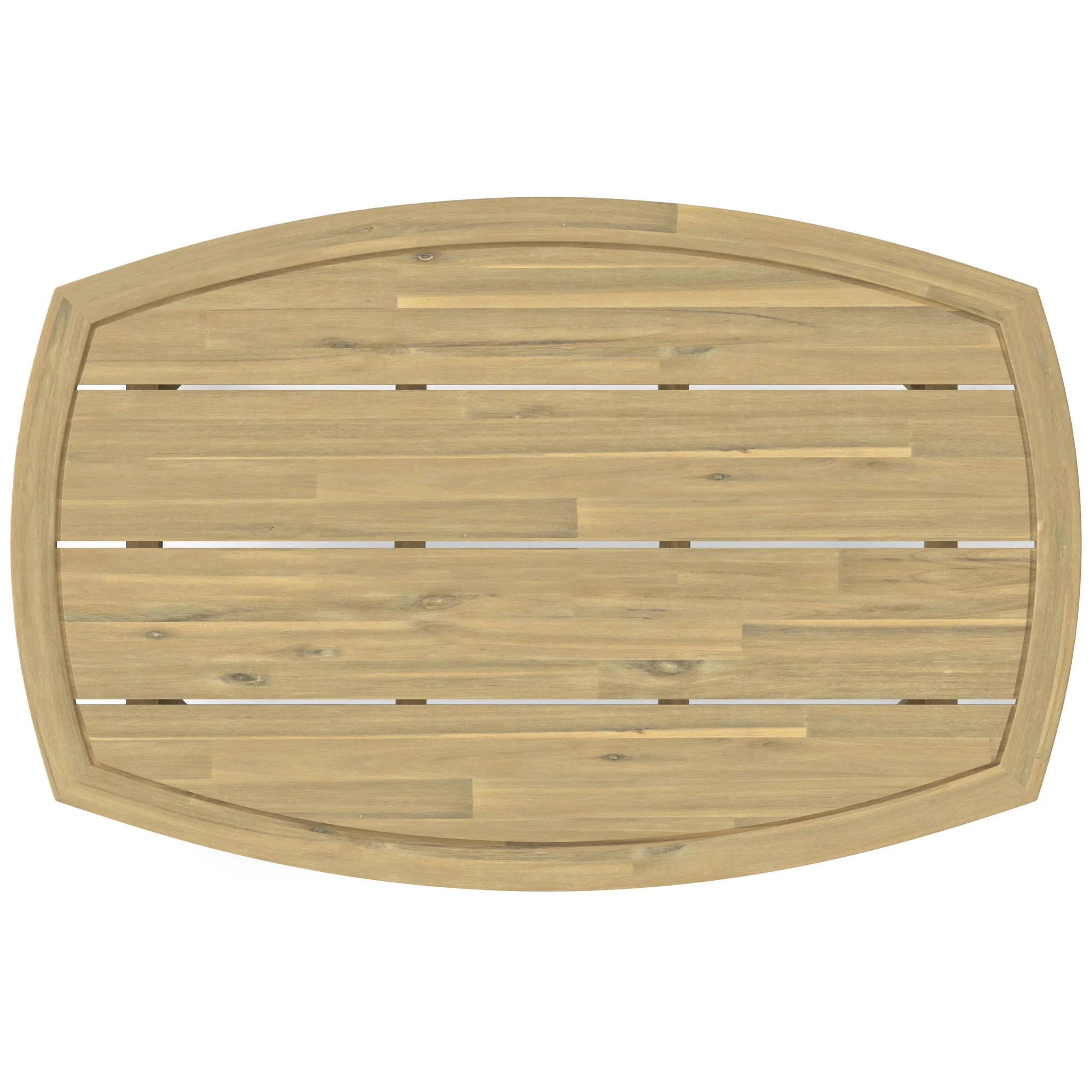 Parkside - Outdoor Coffee Table - Light Teak - Image 9