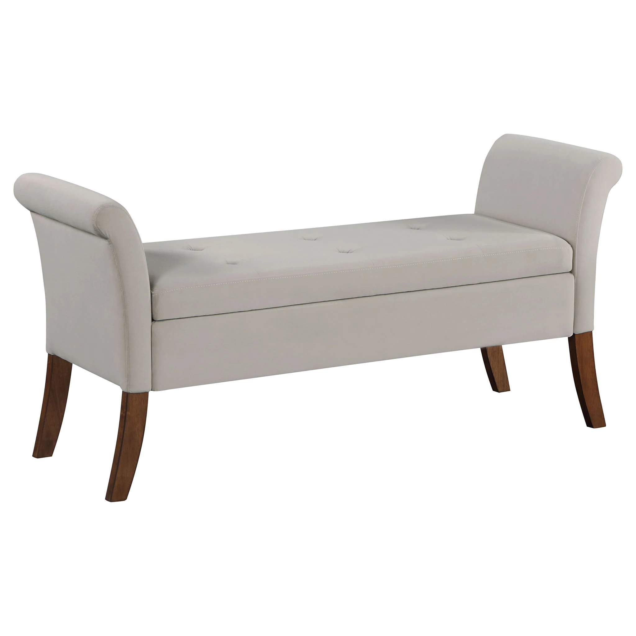 Pasley - Rolled Arm Storage Bench - Image 8