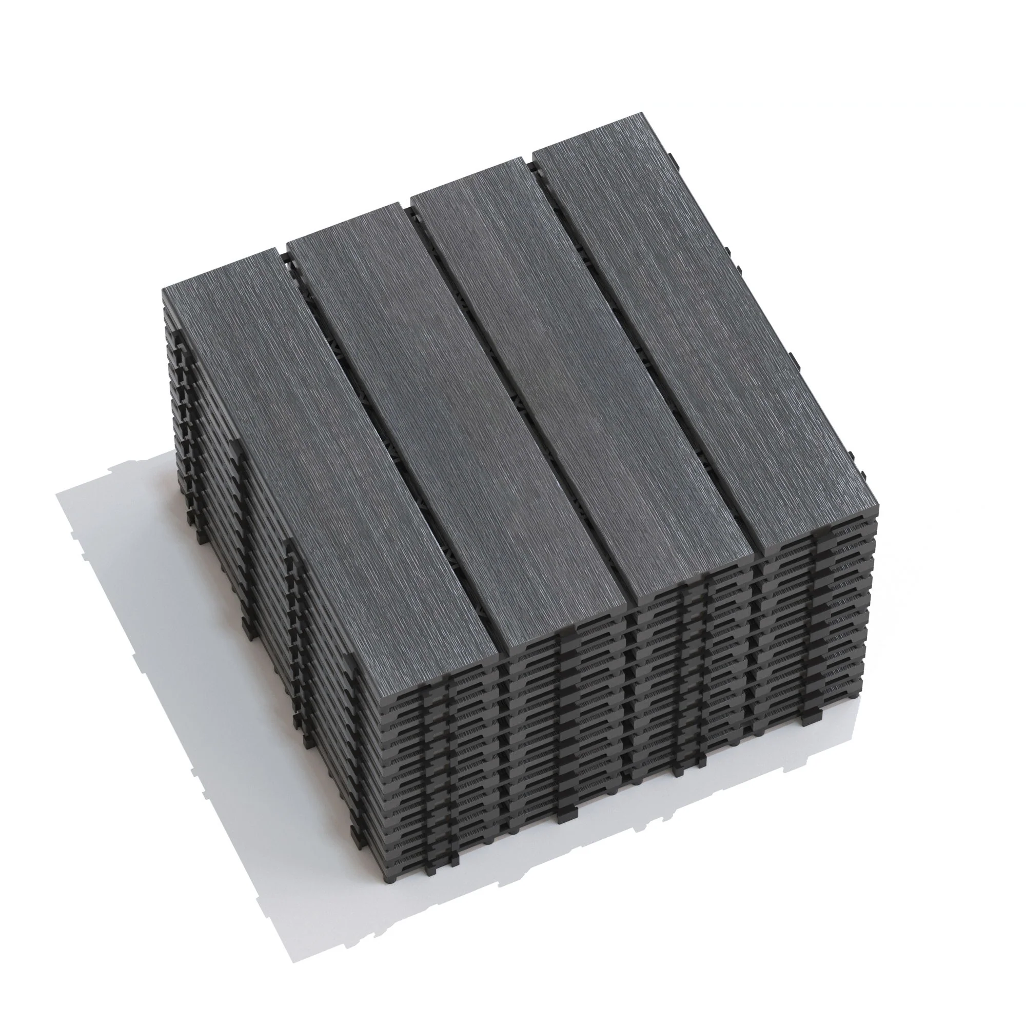 Patio Deck Tiles, Pack Of 22 - Image 2