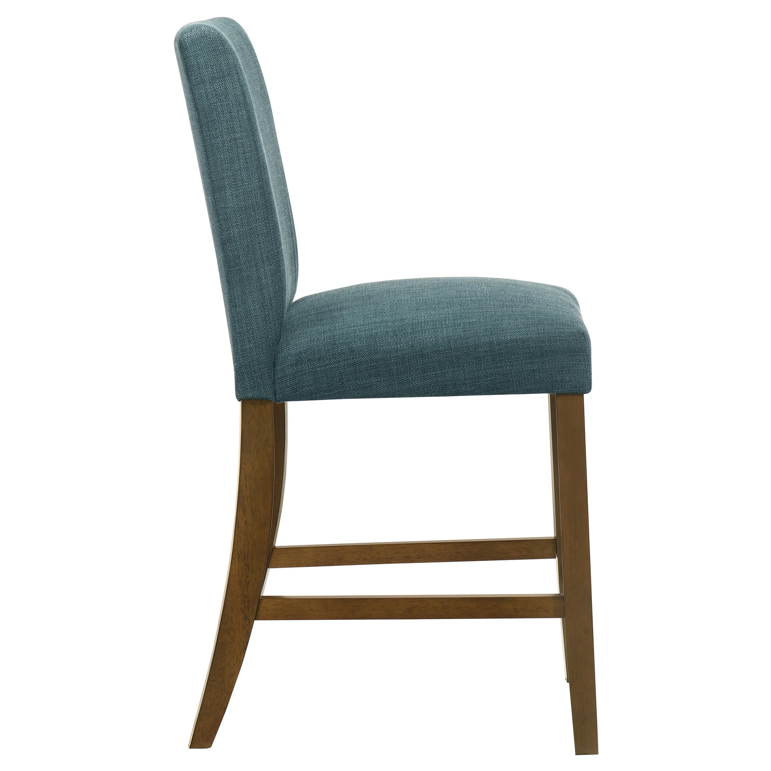 Paxton Upholstered Counter Height Dining Chair Teal Blue Set of 2 - Image 10