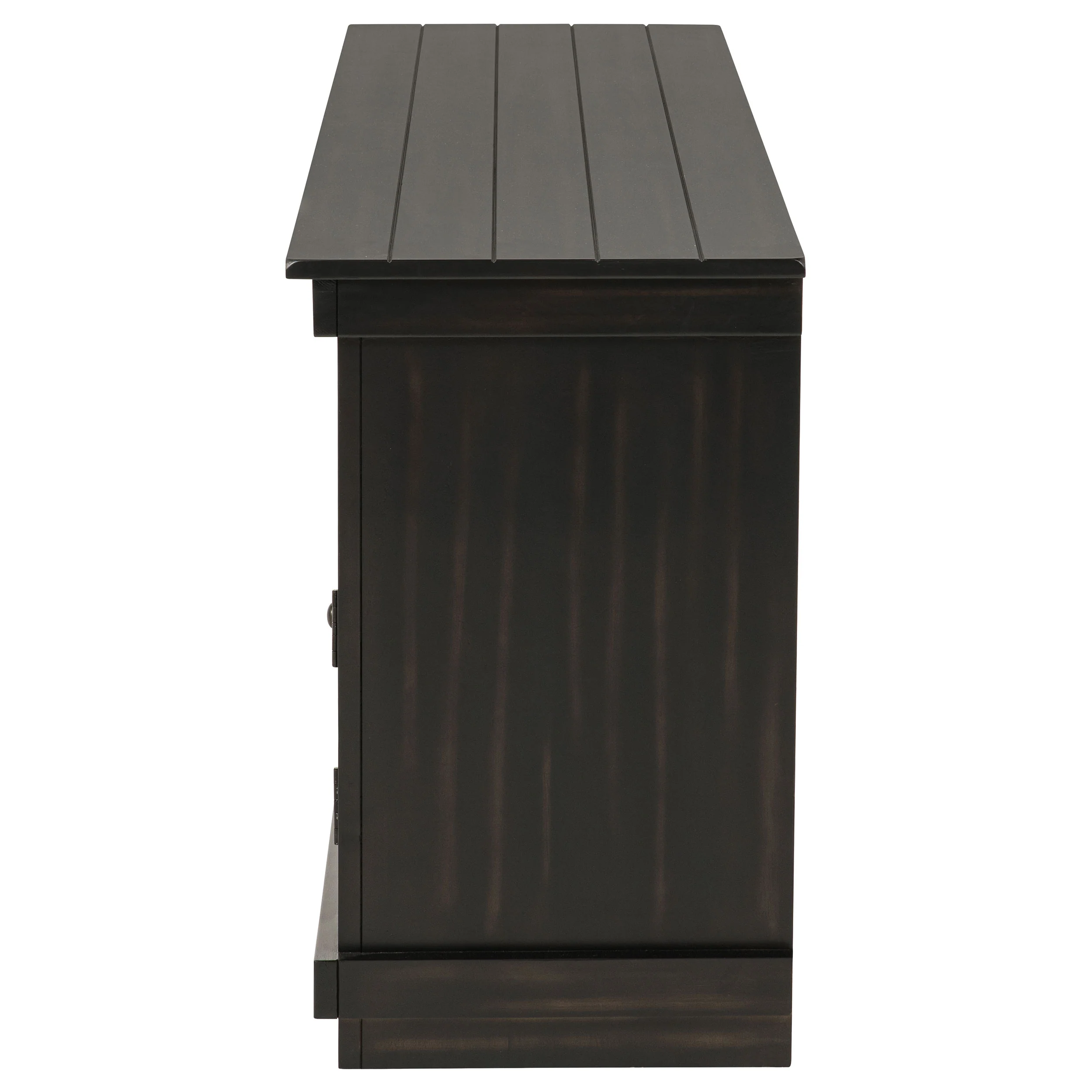 Payne 60-inch TV Stand Media Console in Distressed Java - Image 7