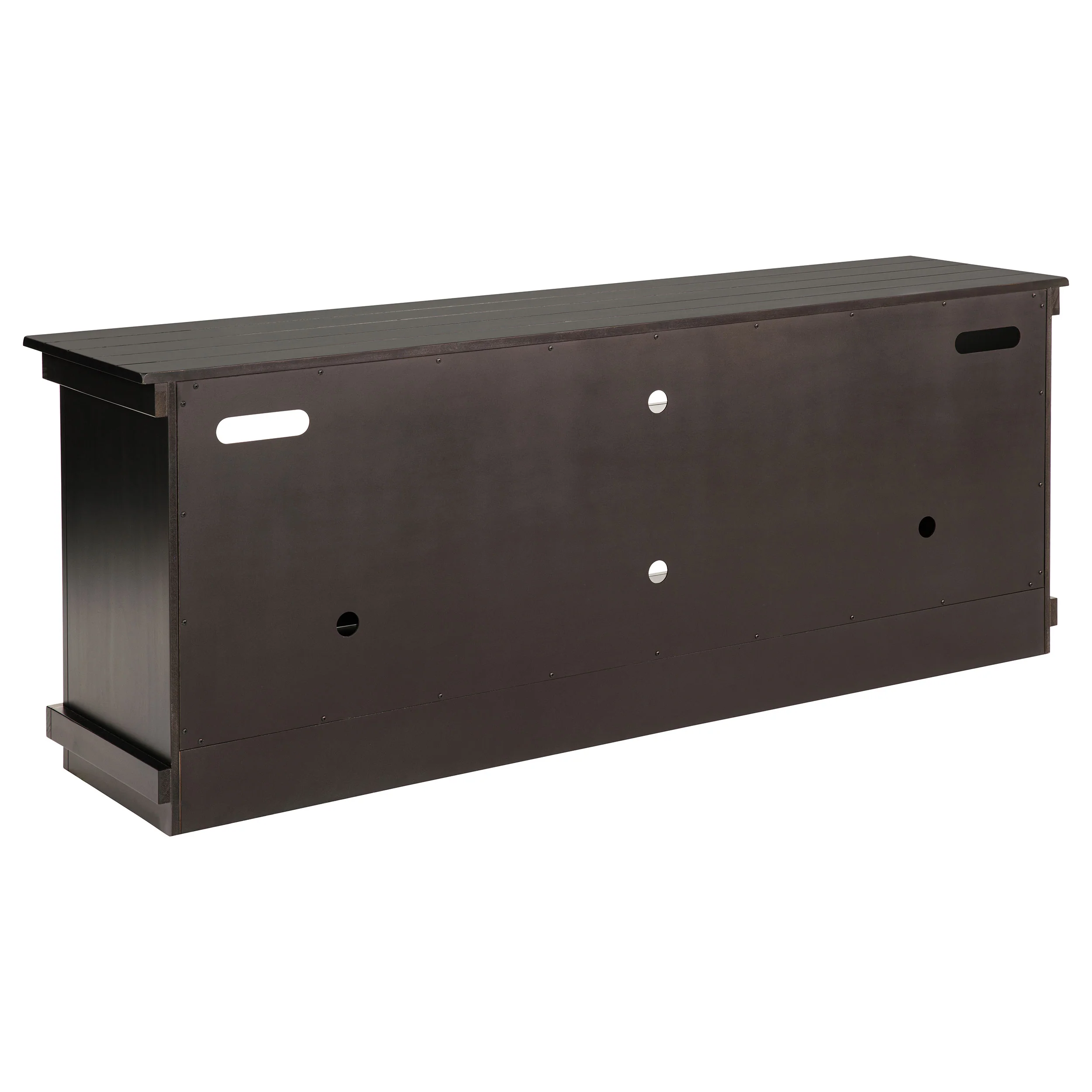 Payne 70-Inch TV Stand Media Console, Distressed Java - Image 8