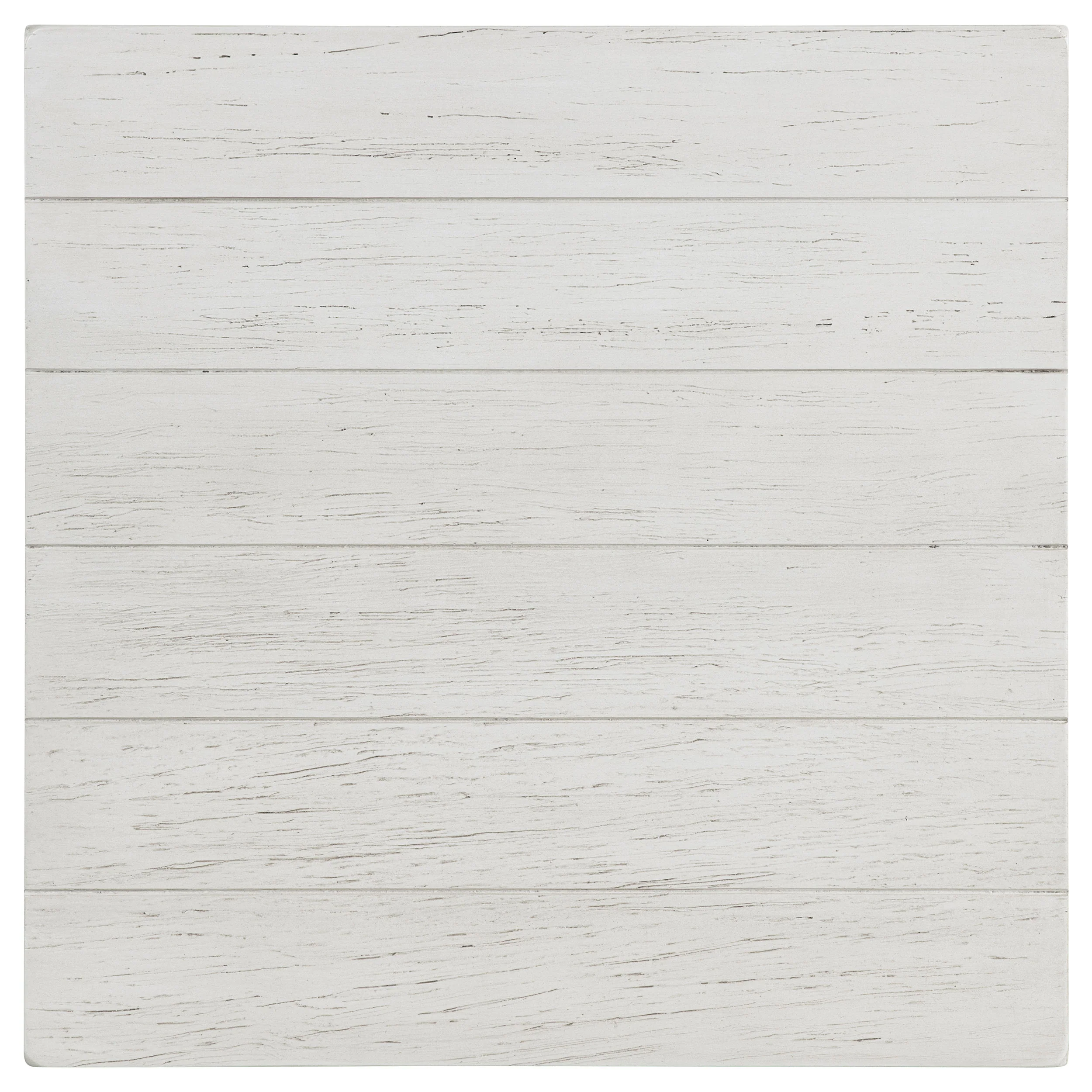 Payne Wood End Table with Shelf - Distressed White - Image 5