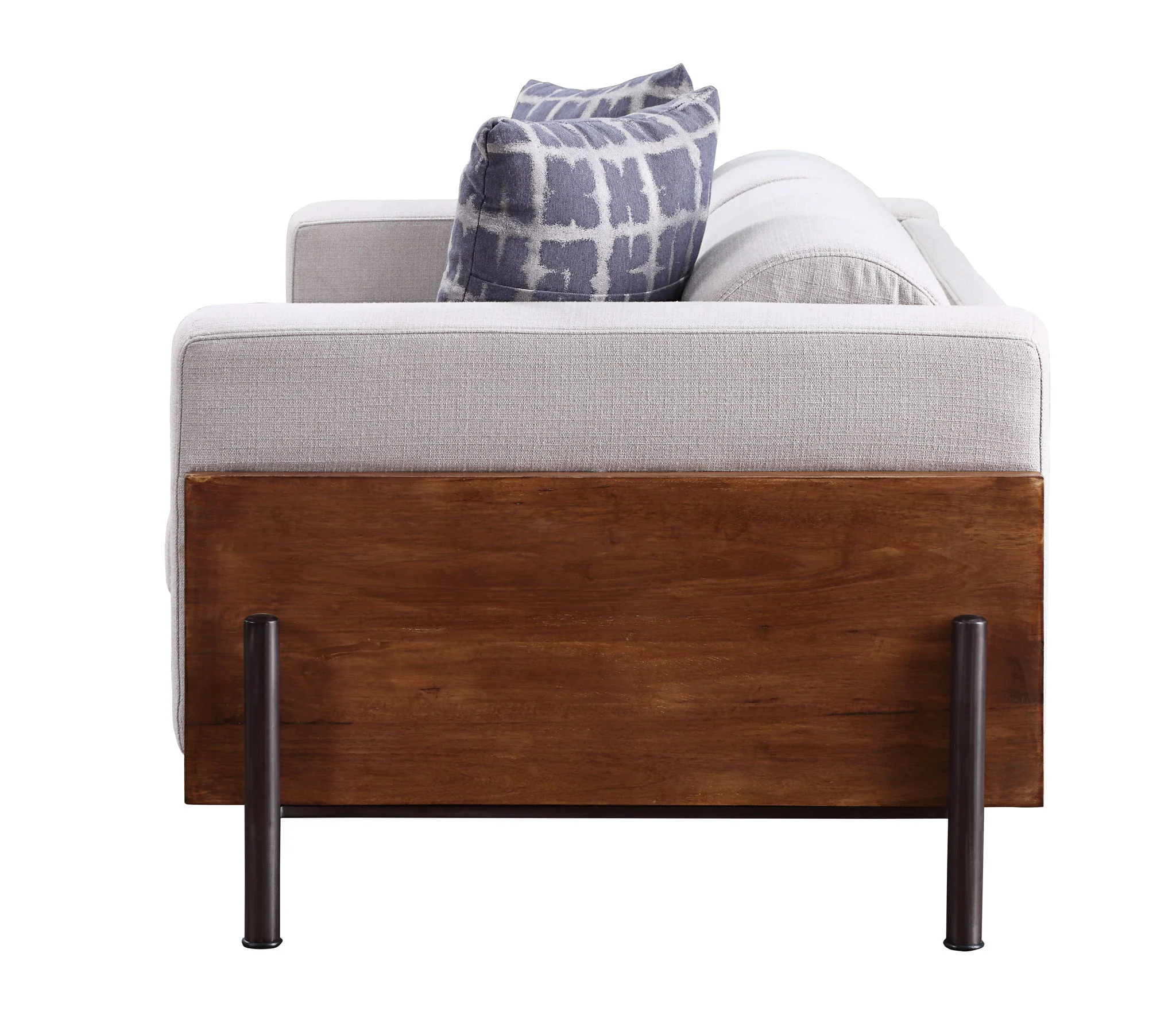 Pelton - Chair With 1 Toss Pillows - Walnut - Image 3