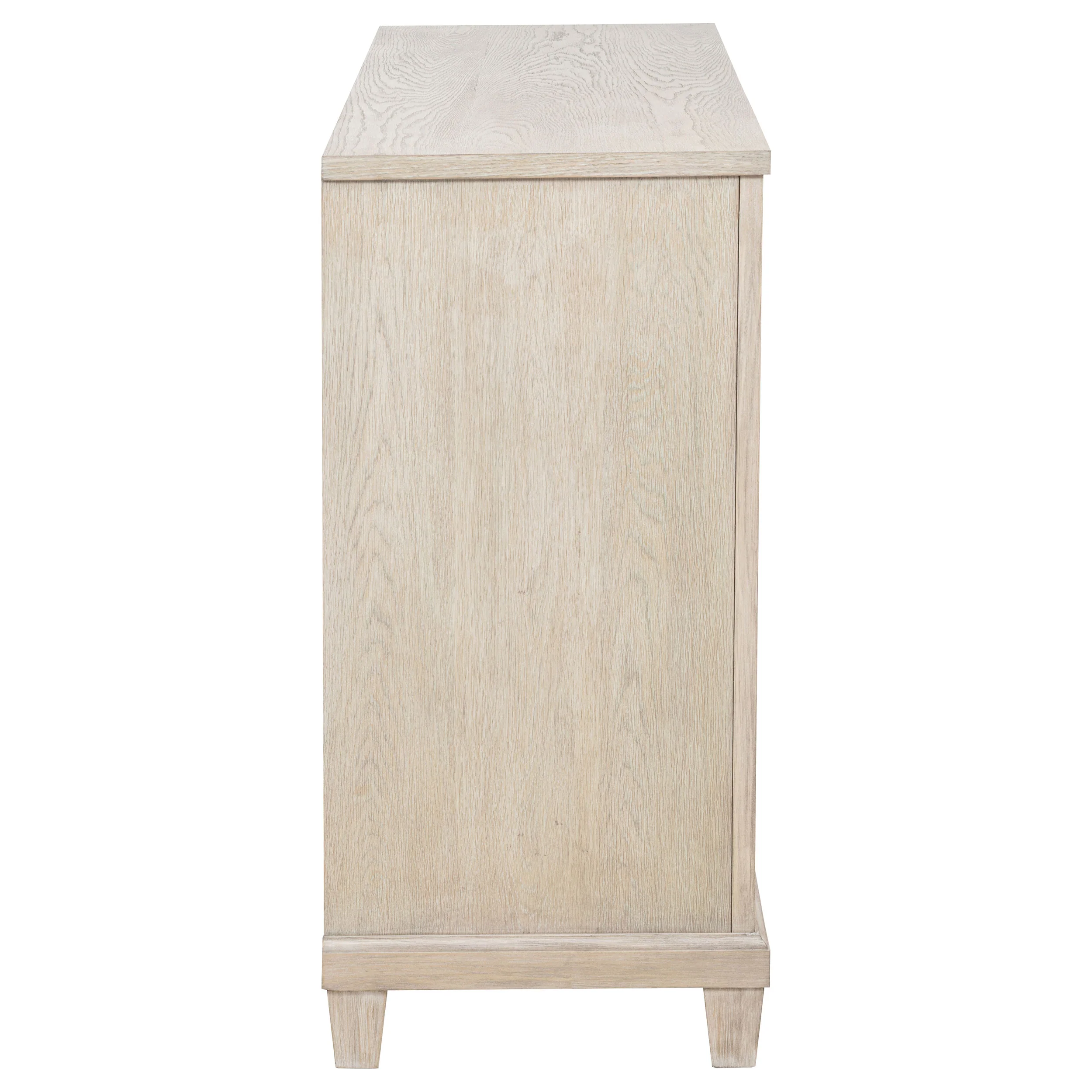 Pembroke 6-Drawer Bedroom Dresser in Washed Oak - Image 7