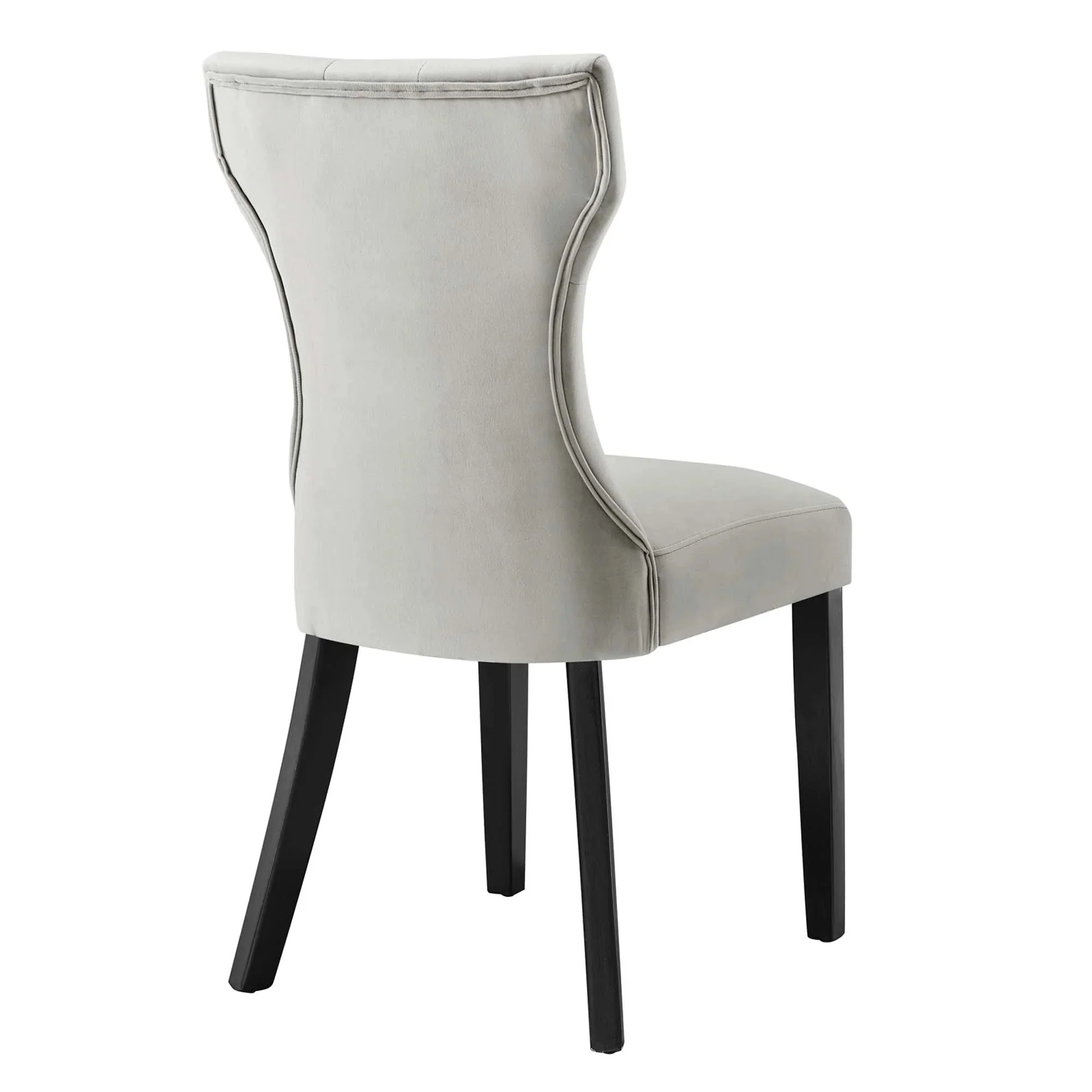 Performance Velvet Dining Side Chairs Set of 2 - Image 26