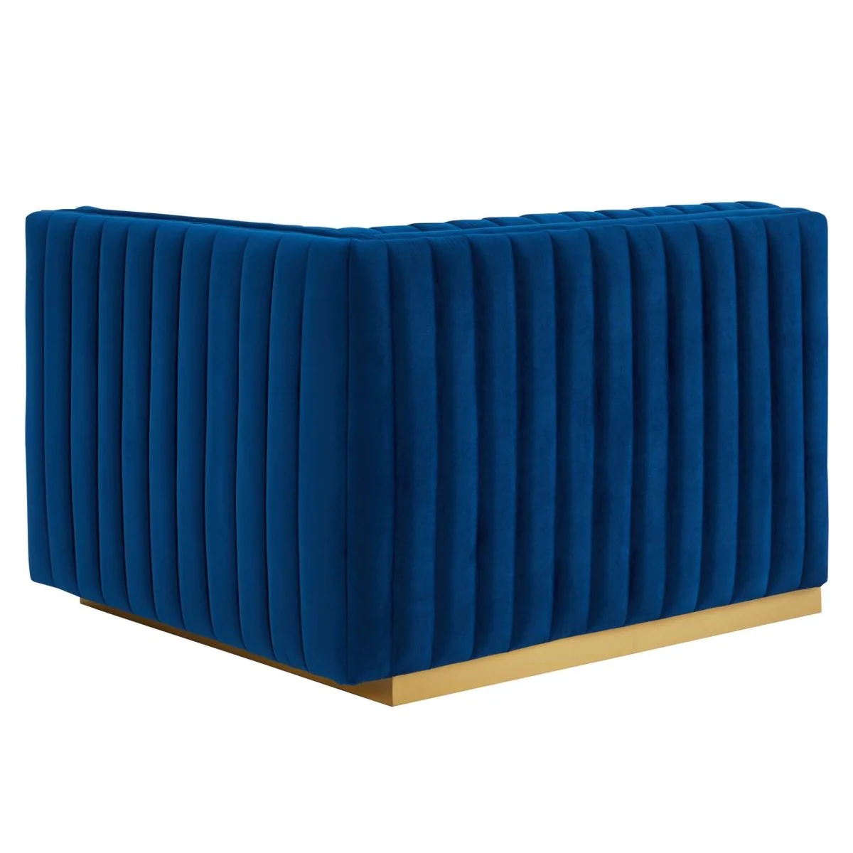 Performance Velvet Right-Arm Sectional Chair 41.5 Inch - Image 21