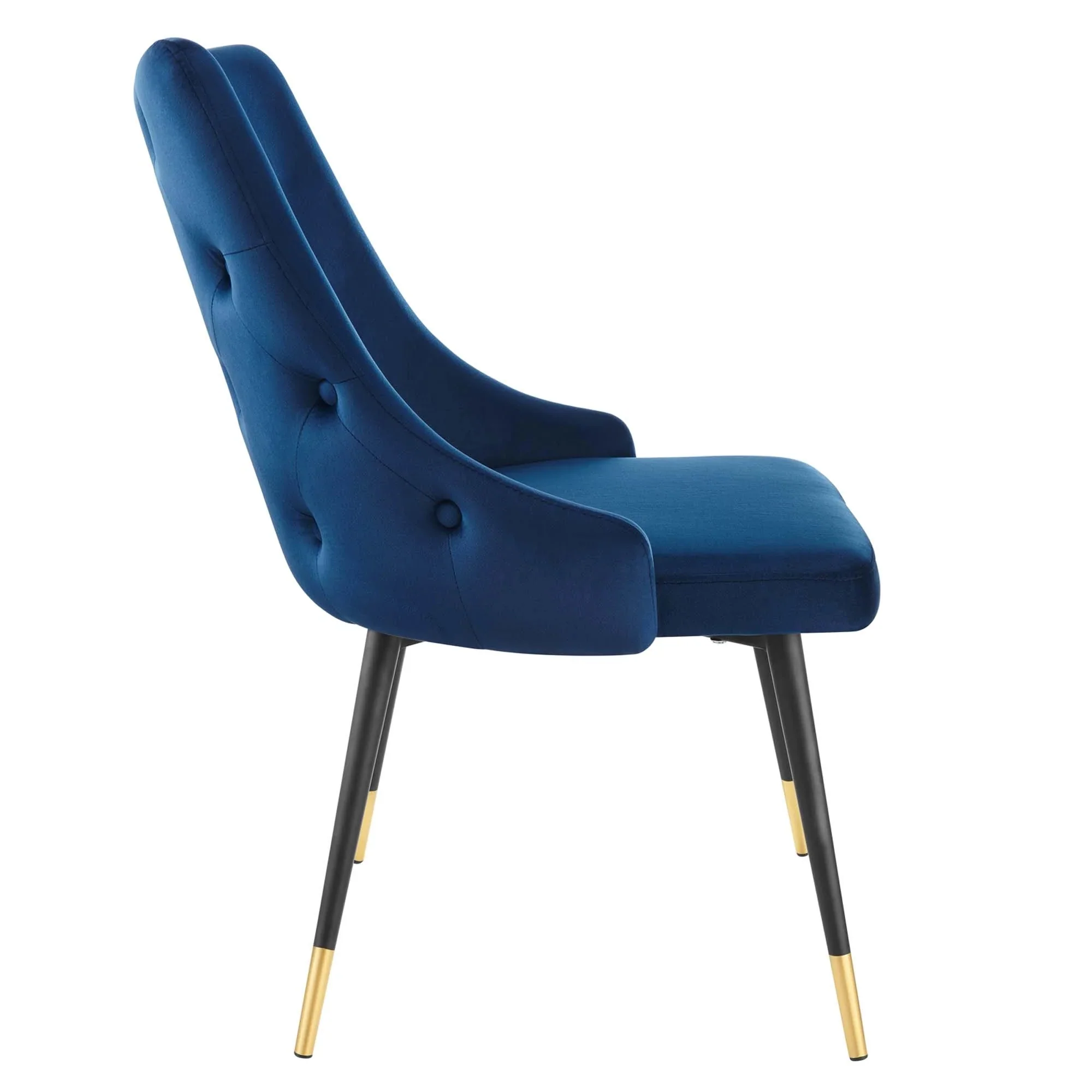 Performance Velvet Tufted Dining Side Chairs Set of 2 - Image 45