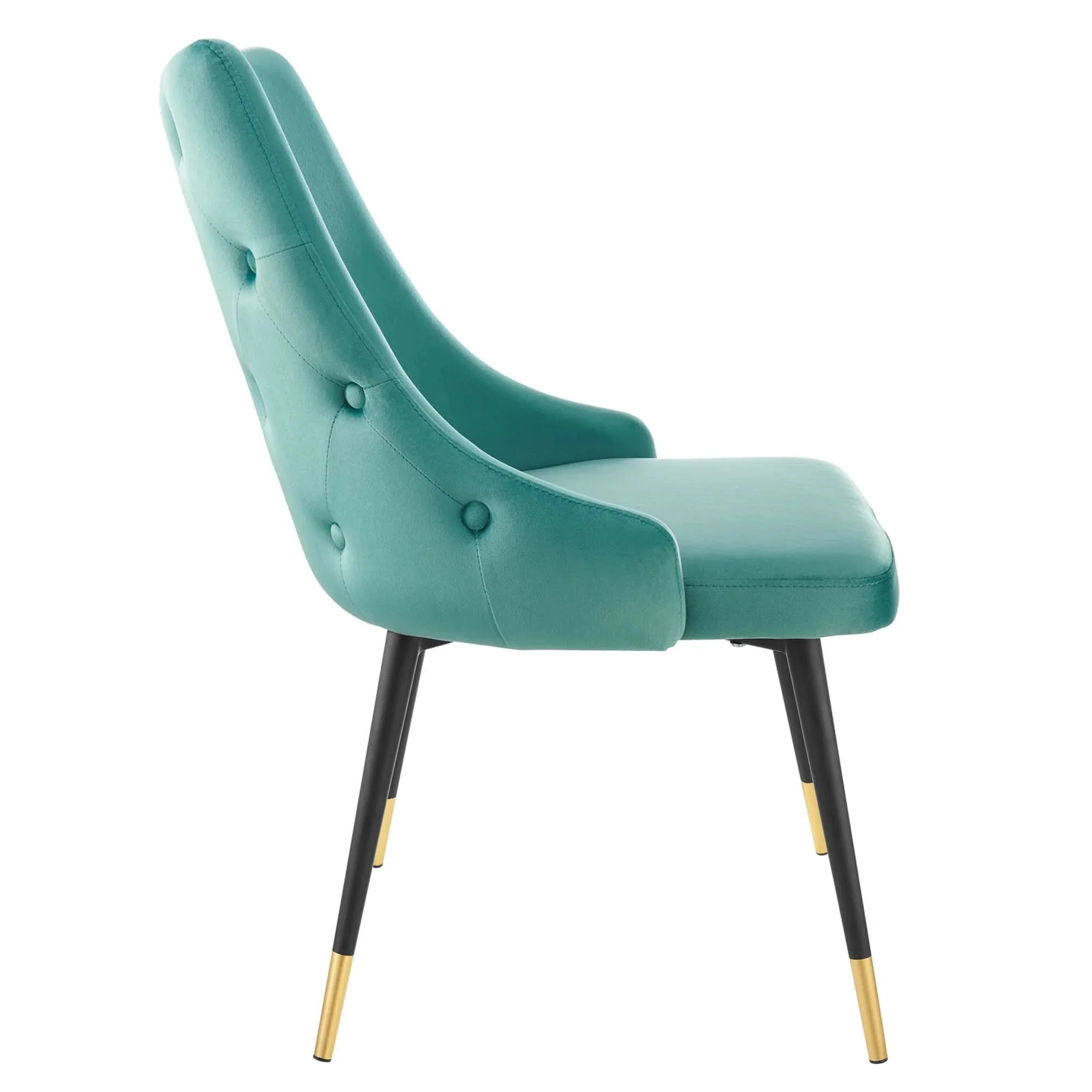 Performance Velvet Tufted Dining Side Chairs Set of 2 - Image 57