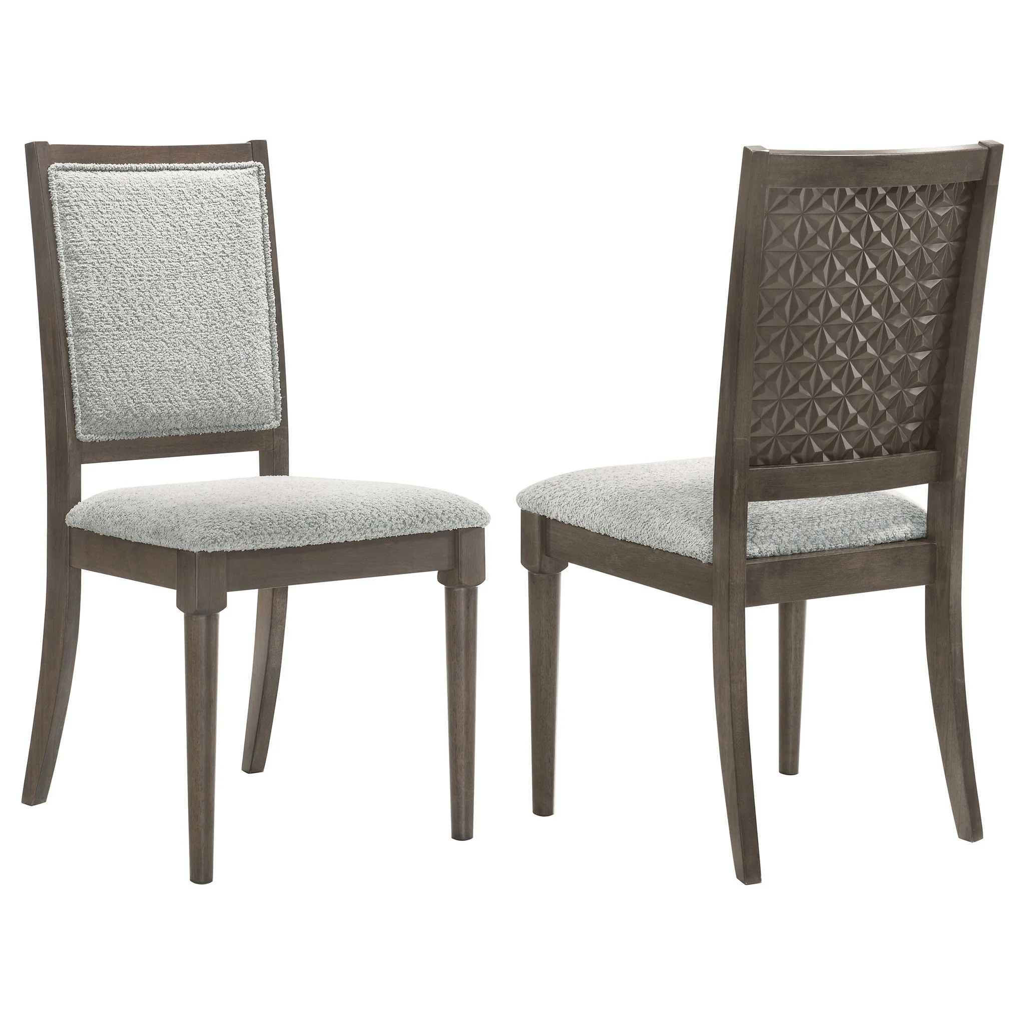 Perkins - Upholstered Dining Side Chair (Set of 2) - Dark Brown - Image 7