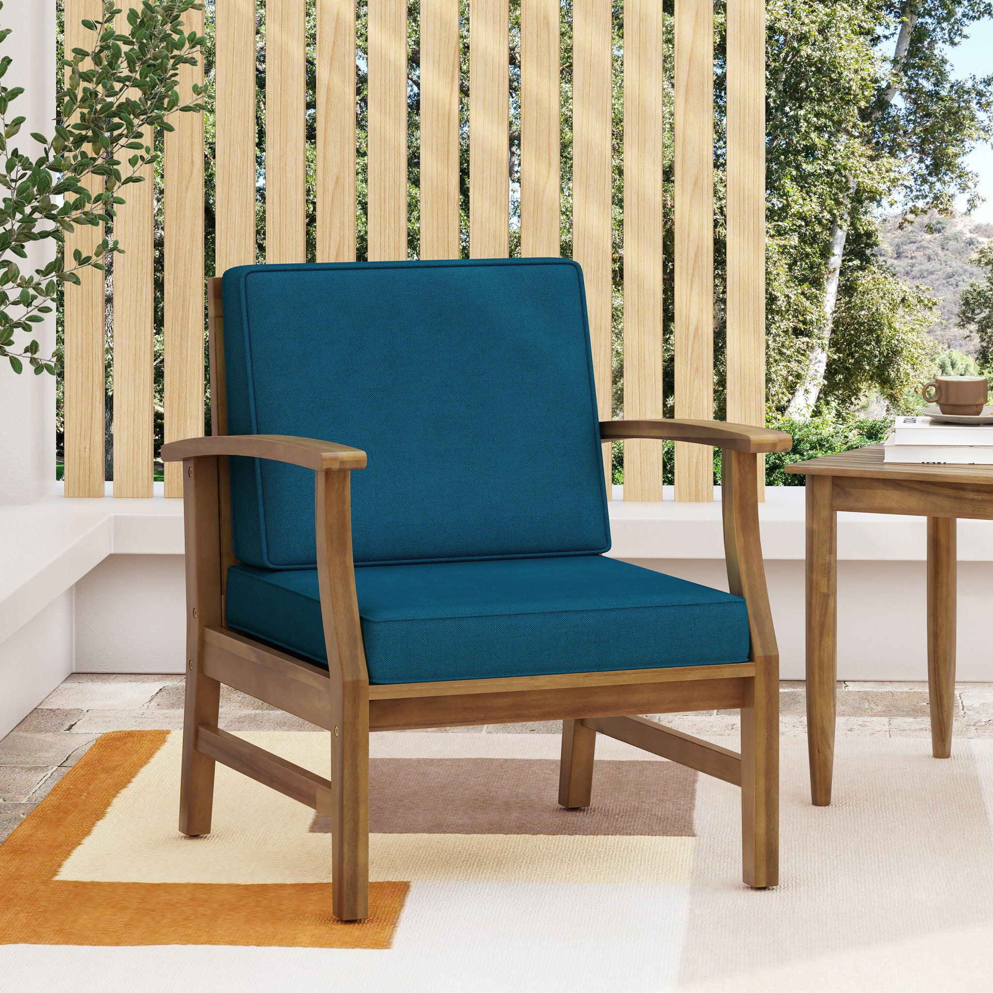 Perla - Contemporary Club Chair With Water Resistant Cushionі - Image 22