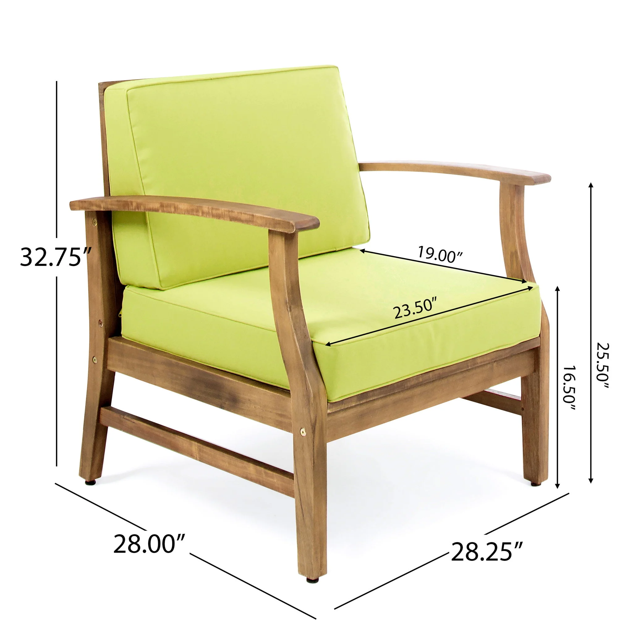 Perla - Contemporary Club Chair With Water Resistant Cushionі - Image 32