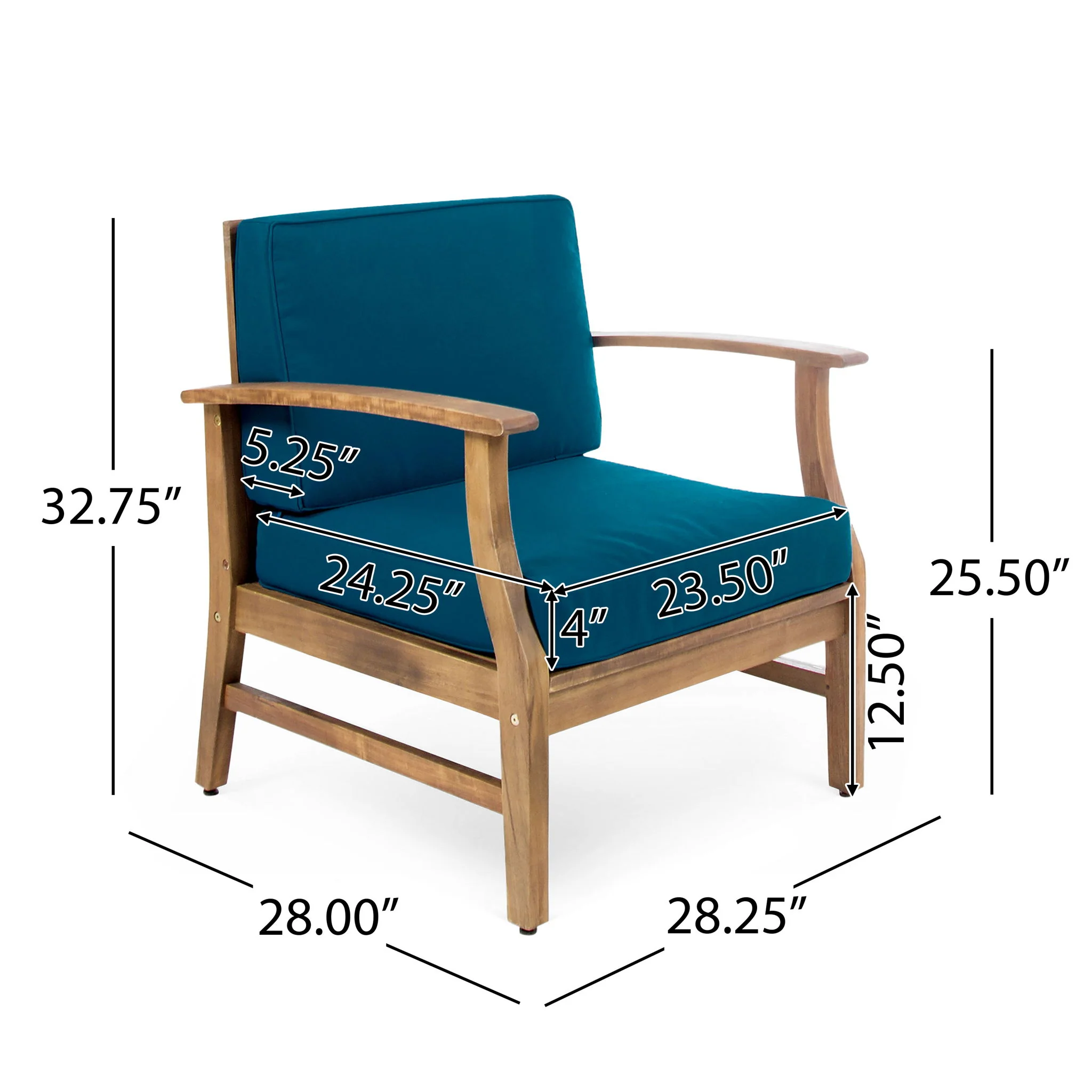 Perla - Contemporary Club Chair With Water Resistant Cushionі - Image 34