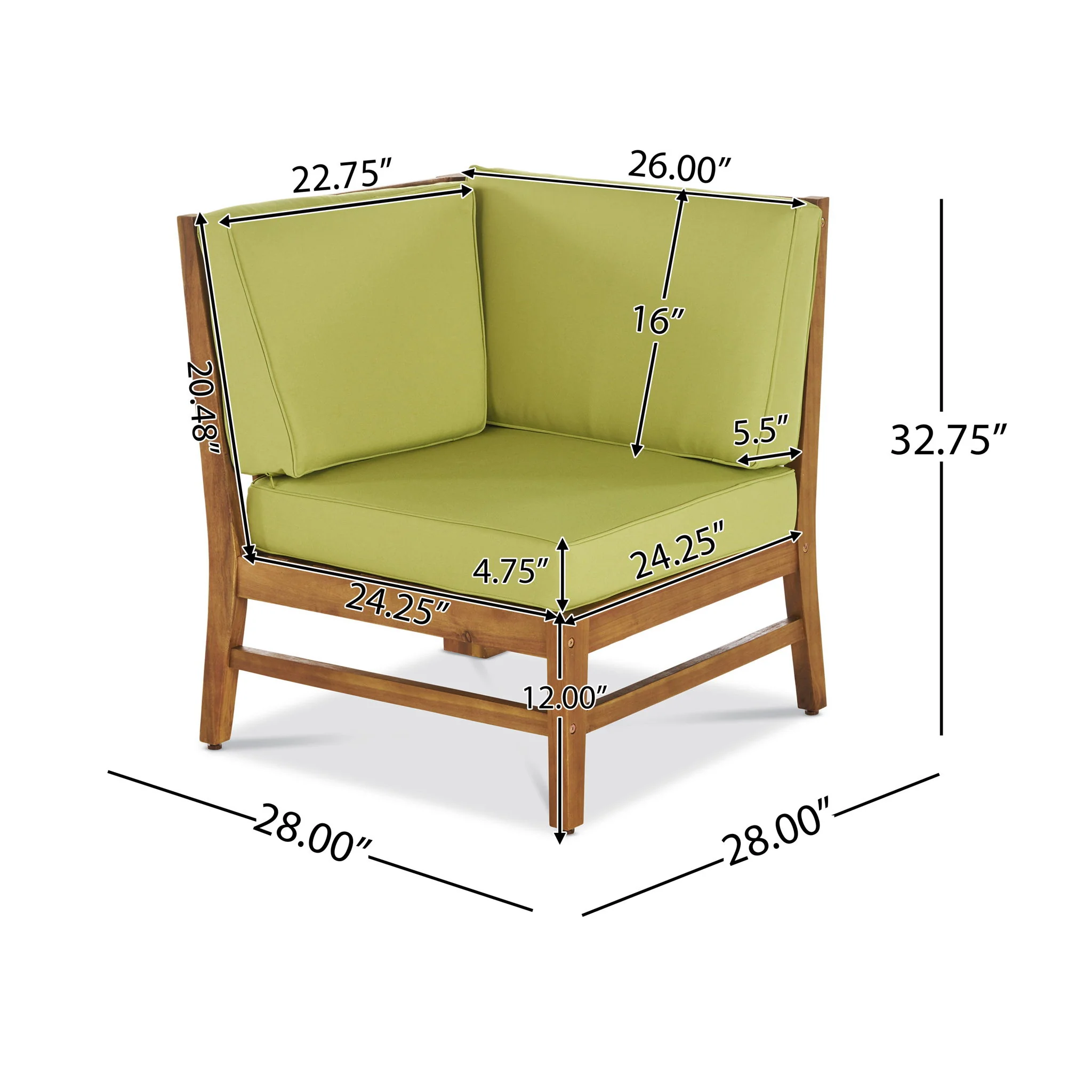 Perla - Corner Chair - Image 32
