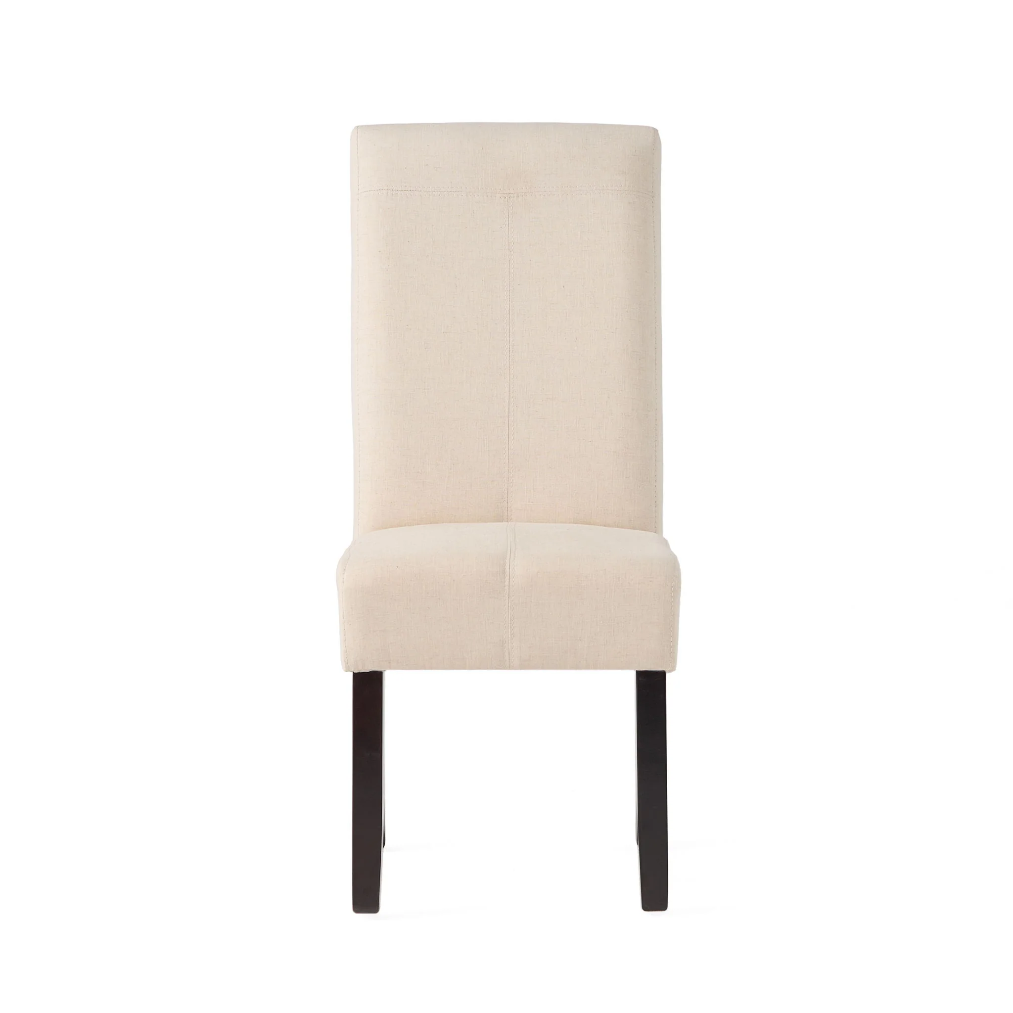 Pertica - Dining Chair Contemporary Design Wood Fabric - Natural - Image 6