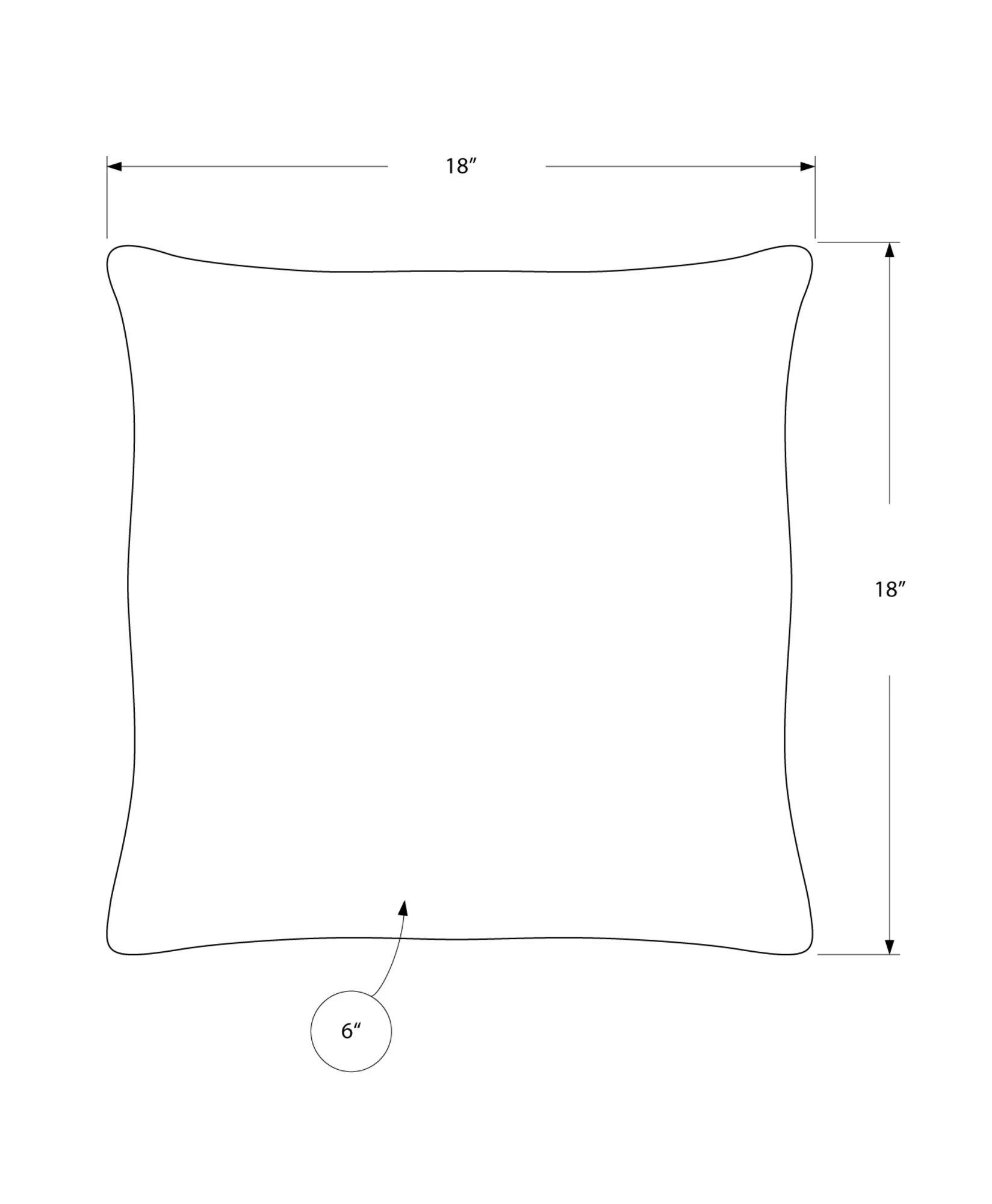 Pillows, Square, Insert Included, Decorative Throw, Hypoallergenic, Modern - Image 34