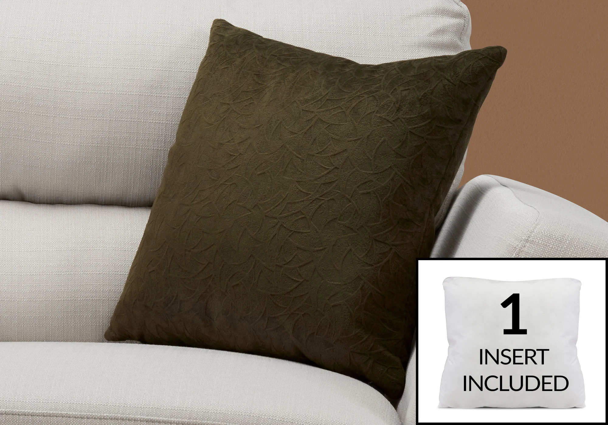 Pillows, Square, Insert Included, Decorative Throw, Hypoallergenic, Modern - Image 50