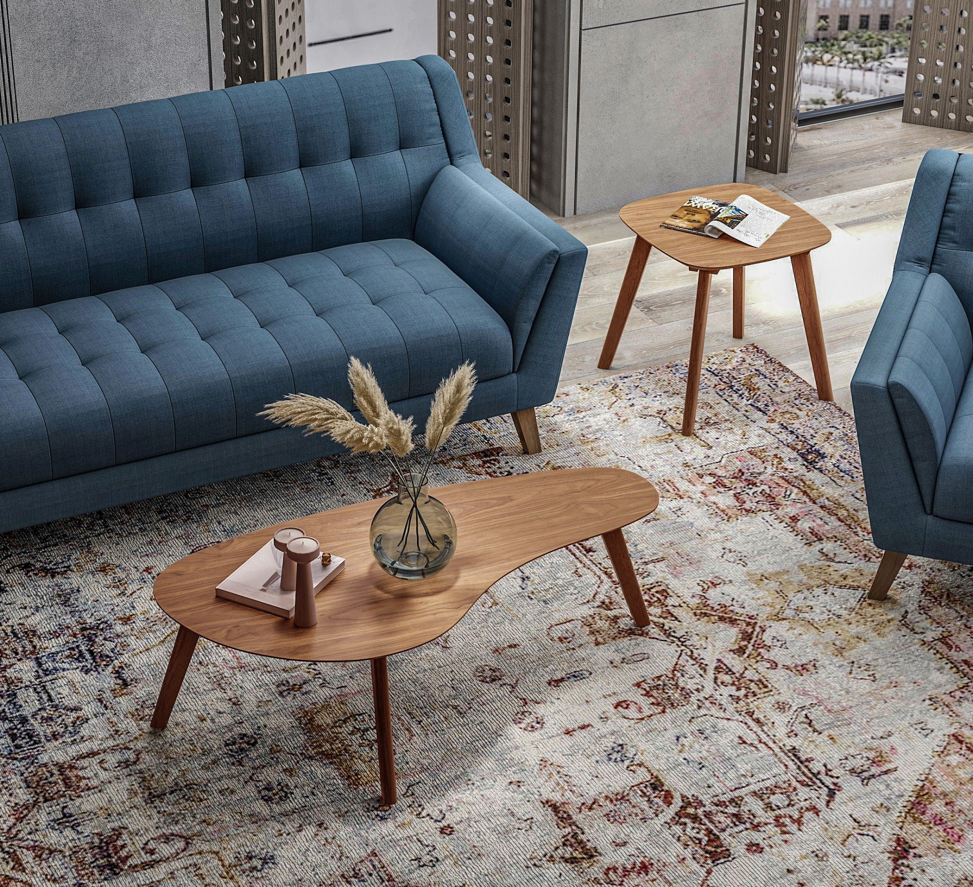 Pineda - Coffee Table - Brown - Image 4