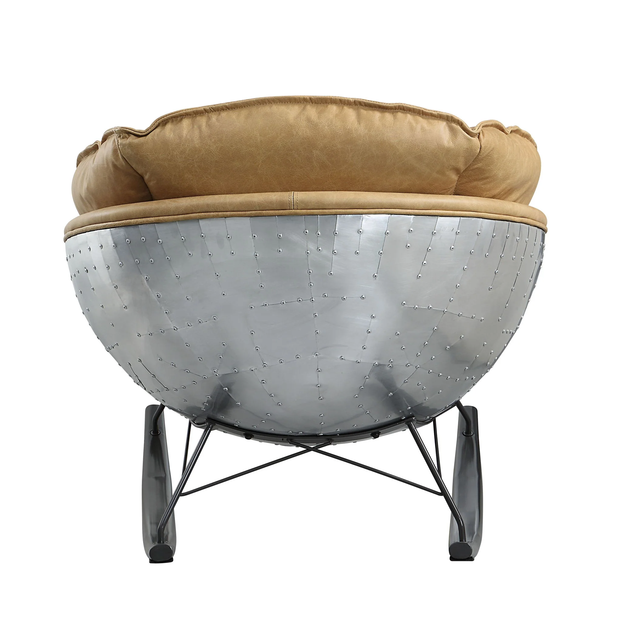 Pippin - Top Grain Leather Rocking Chair - Morocco - Image 4