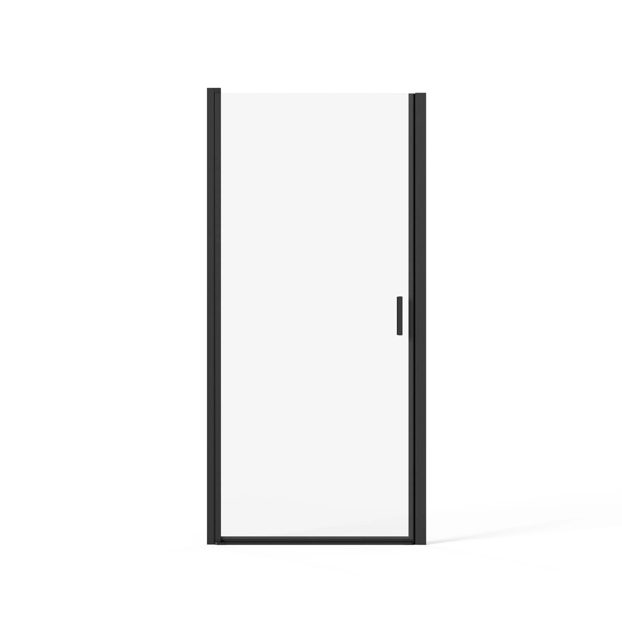 Pivot Shower Door, Tempered Glass, Semi Frameless - Image 2