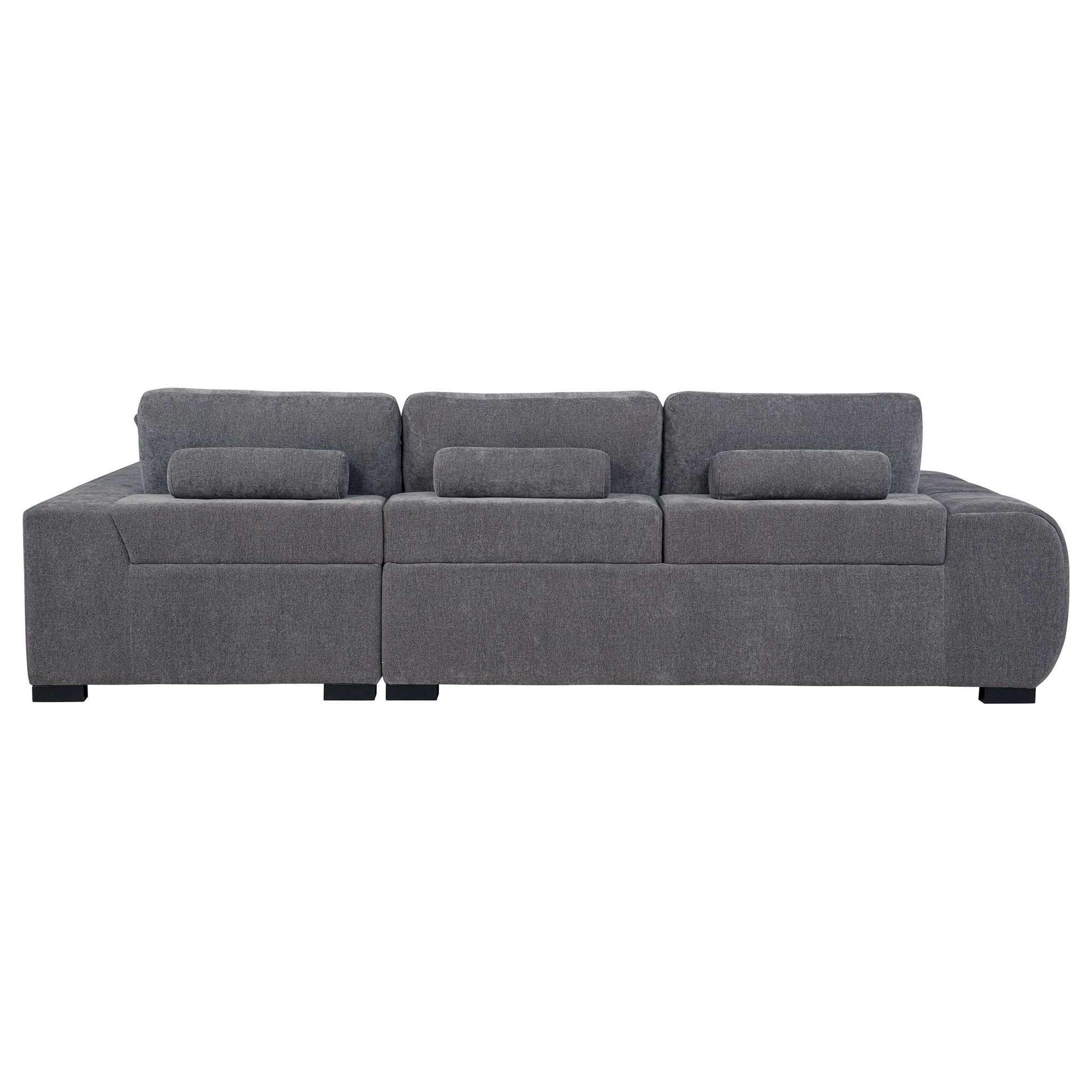 Plather - Sectional Chaise Sofa - Image 17