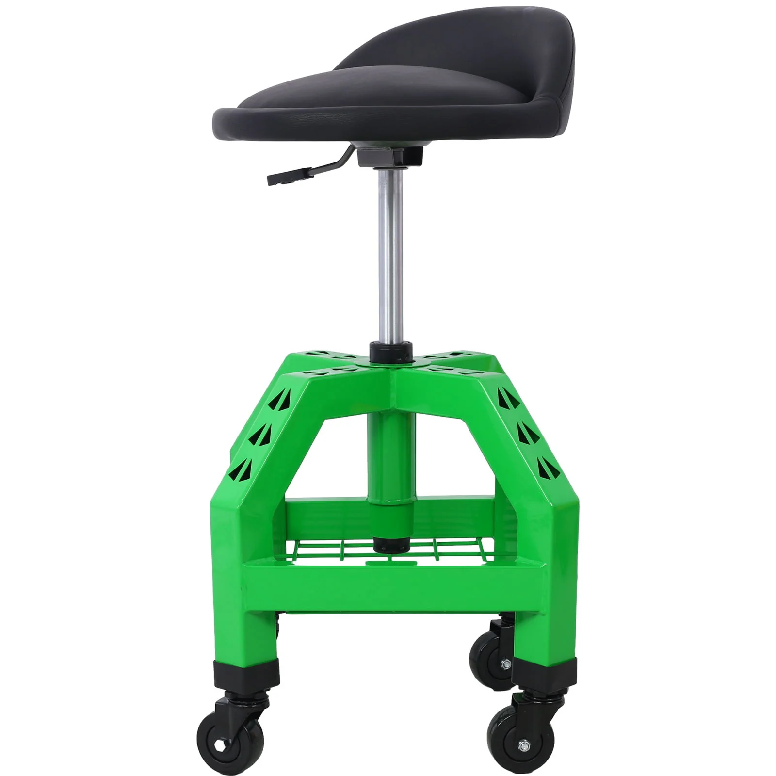 Pneumatic 360 Degree Swivel Stool, Mechanics Rolling Creeper Seat, Heavy Duty Rolling Mechanics Stool, Shop Stool With Casters - Image 19