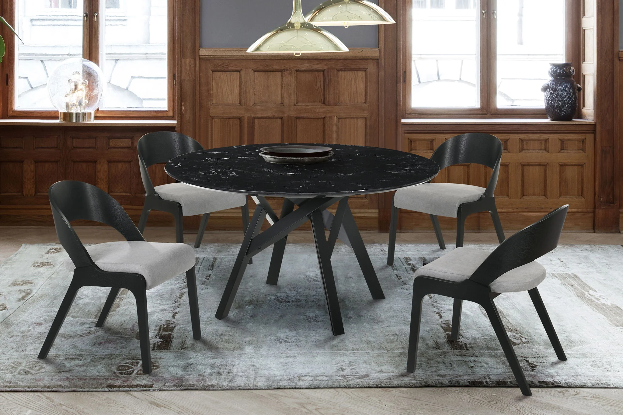 Polly - Mid-Century Upholstered Dining Chairs - (Set of 2) - Image 13