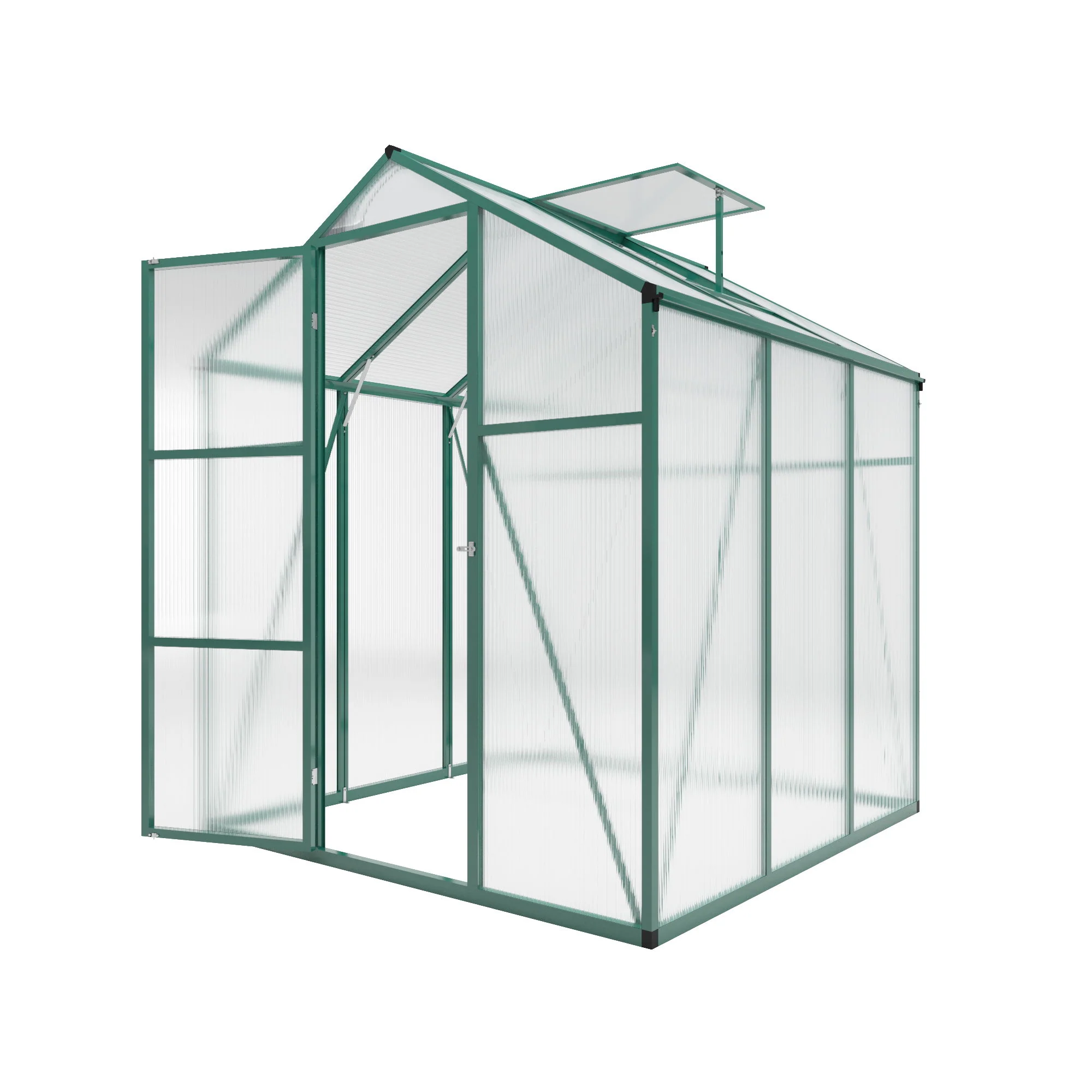 Polycarbonate Walk-In house, Raised Base For Outdoor In All Season - Image 4