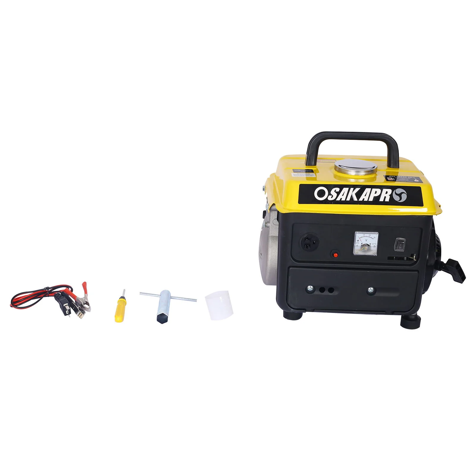 Portable Outdoor Generator Low Noise Gas Powered For Home Use - Yellow - Image 4